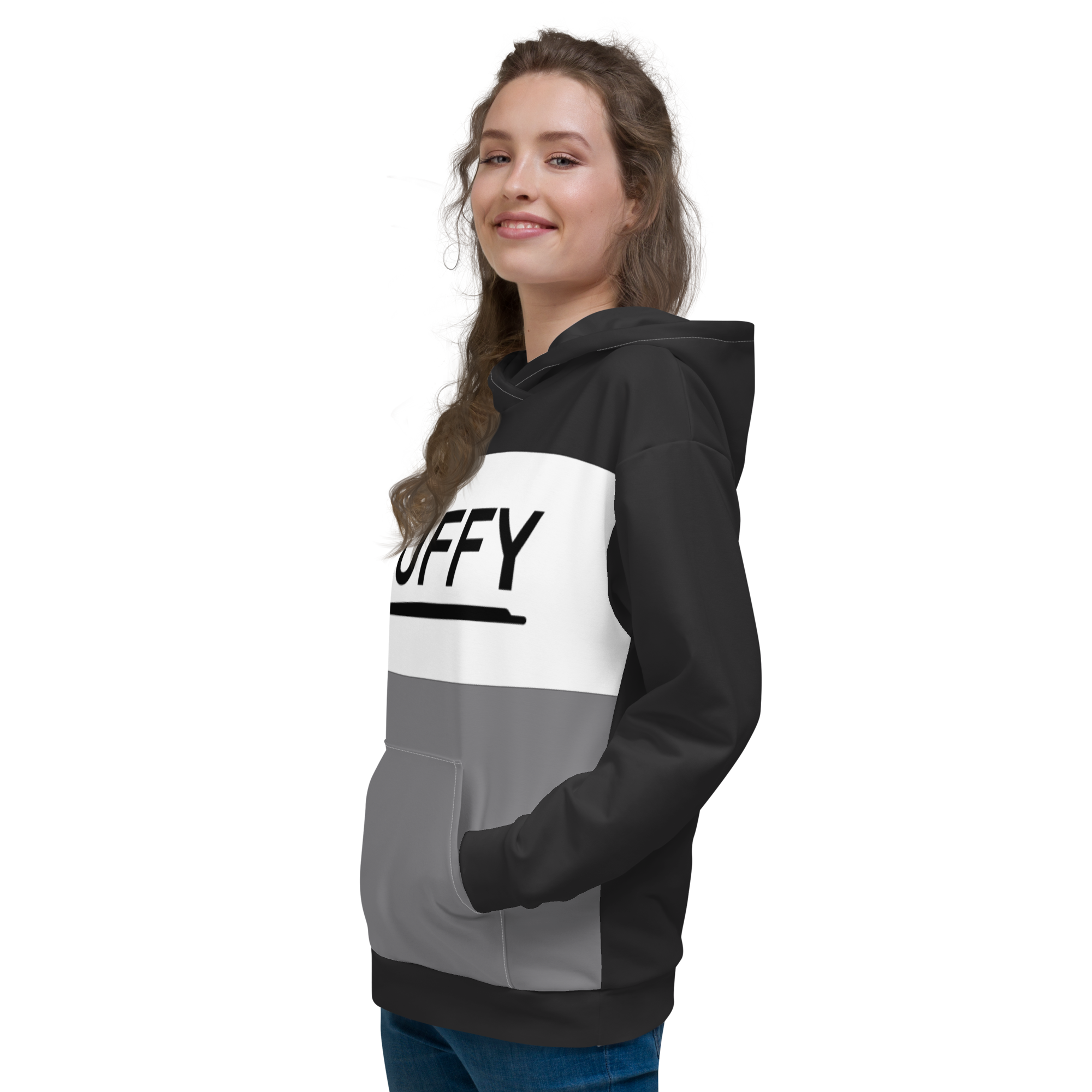 Gray Guffy Unisex Hoodie