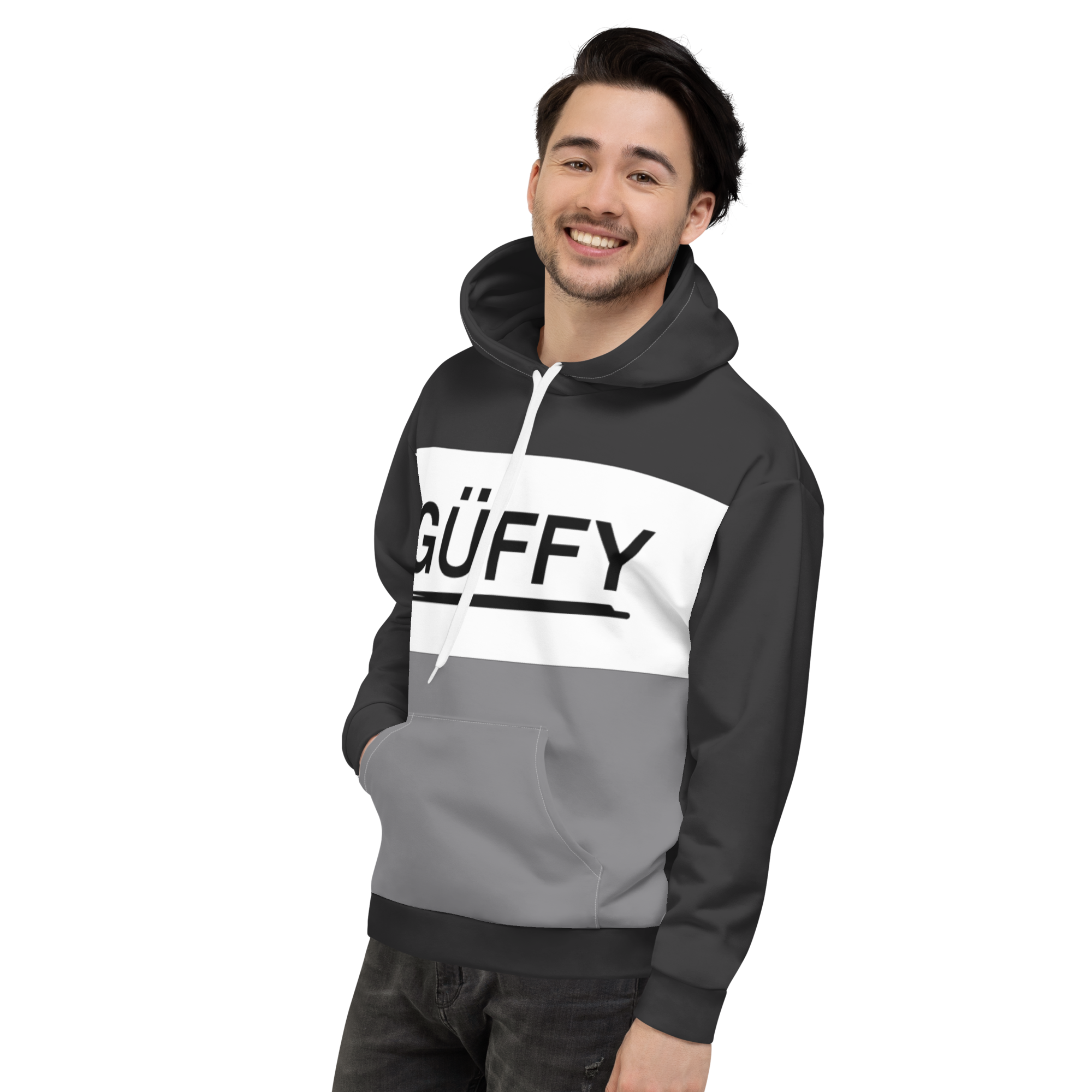 Gray Guffy Unisex Hoodie