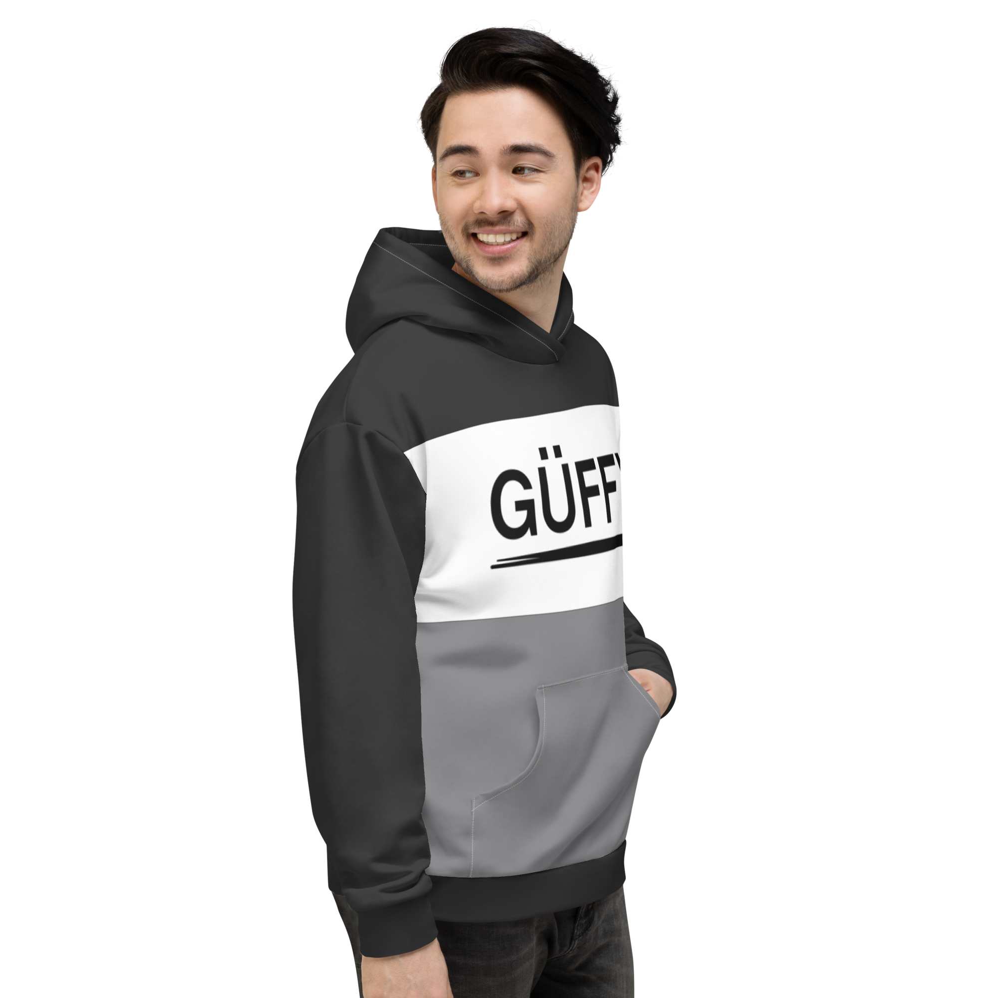 Gray Guffy Unisex Hoodie