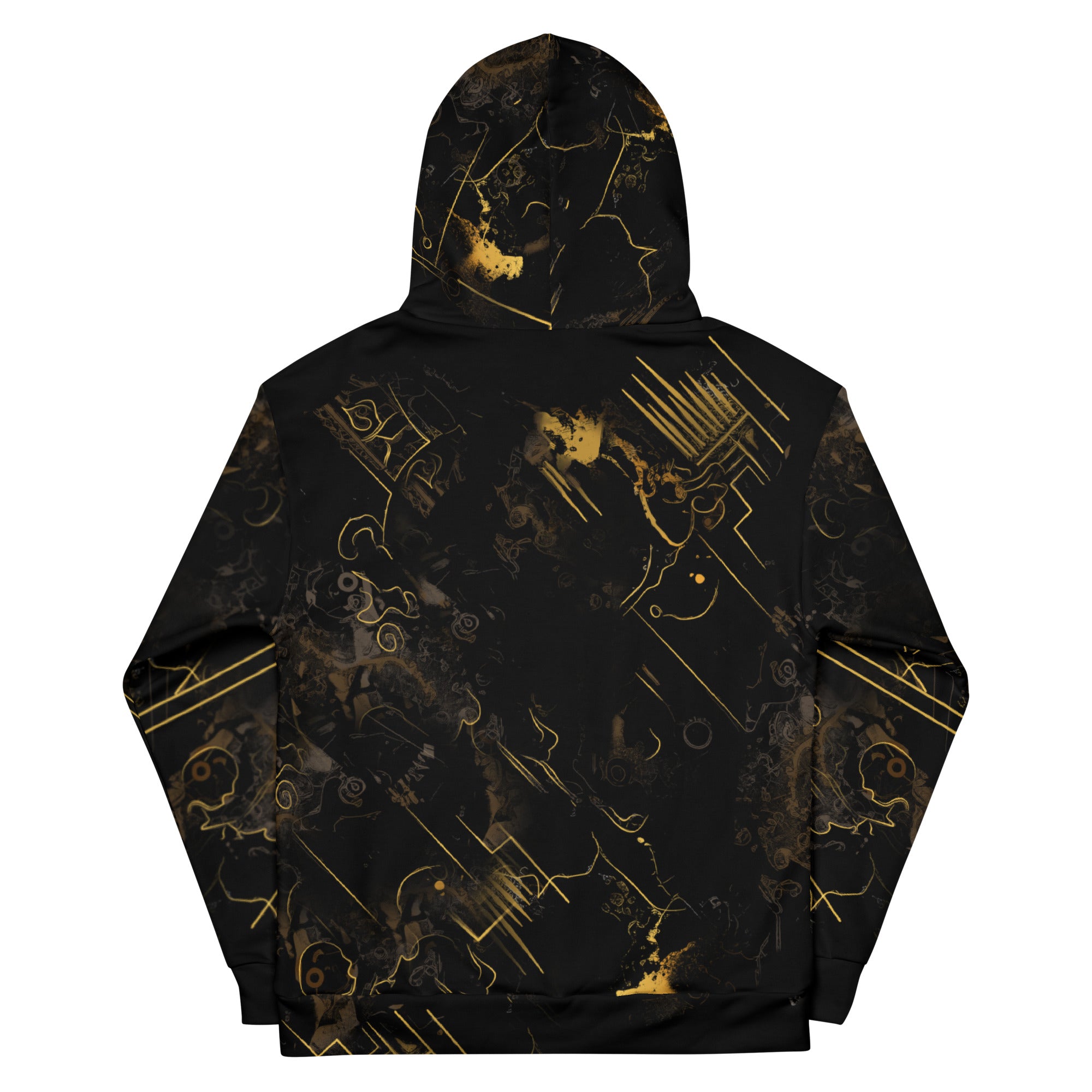 IC Yellblack Mesh Unisex Hoodie