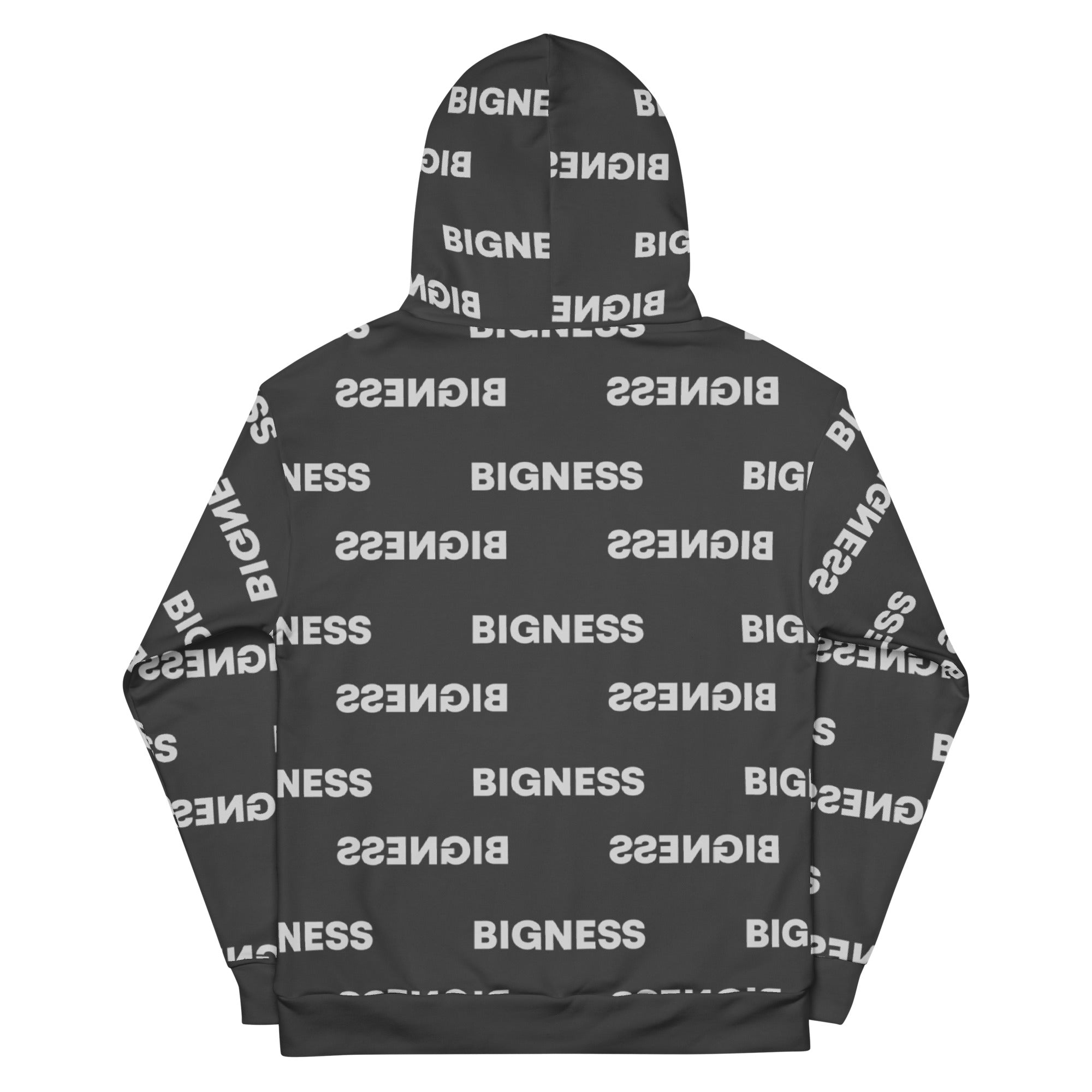 Black Bigness Brand Unisex Hoodie