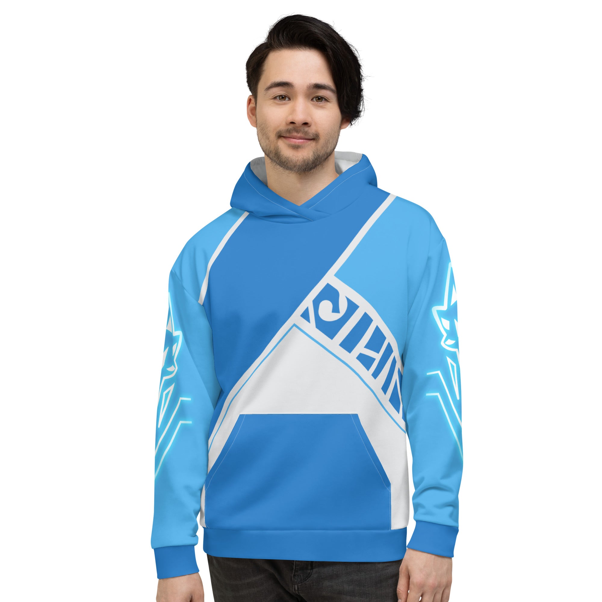 Vi Crew Blue Unisex Hoodie