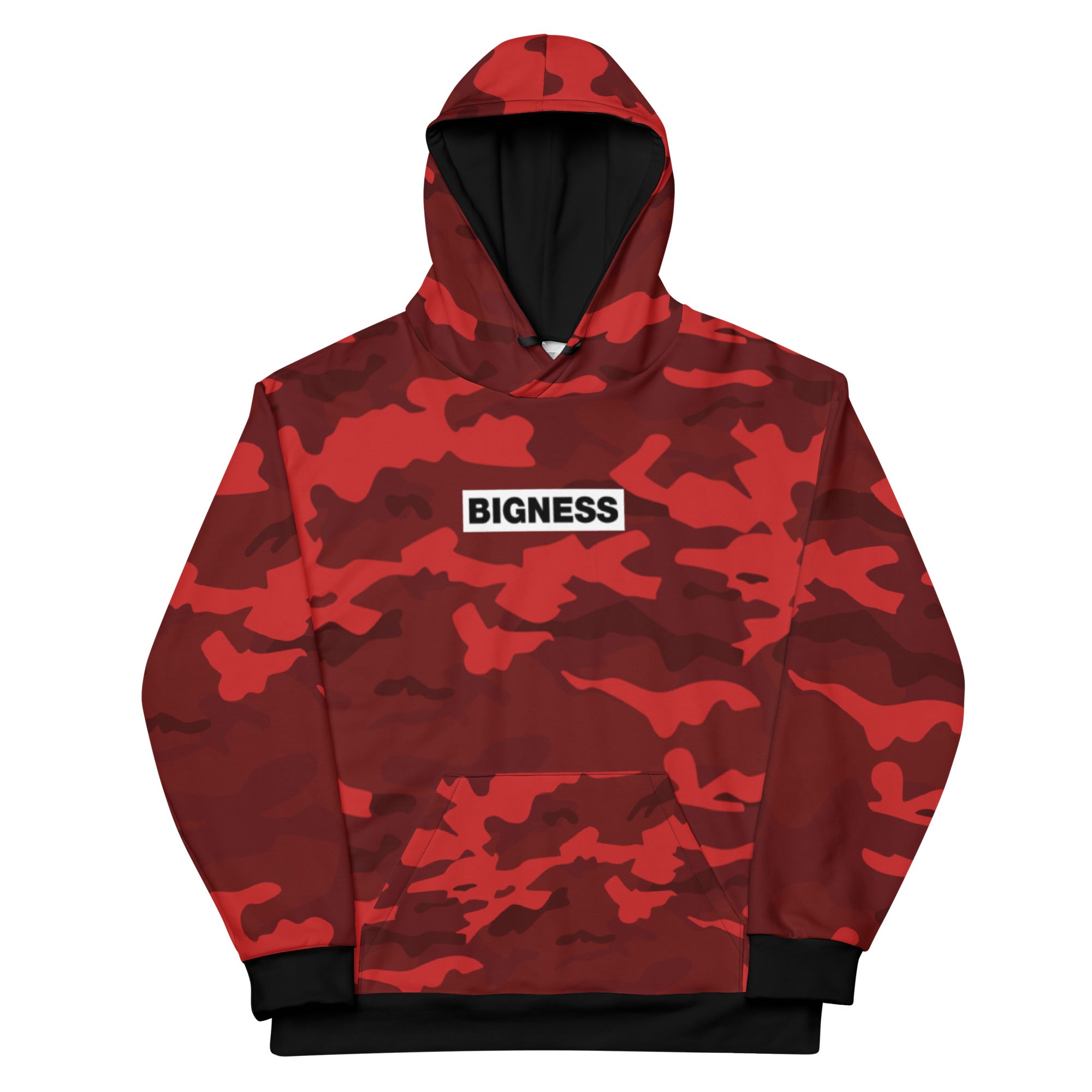 Red Camo Bigness Unisex Hoodie