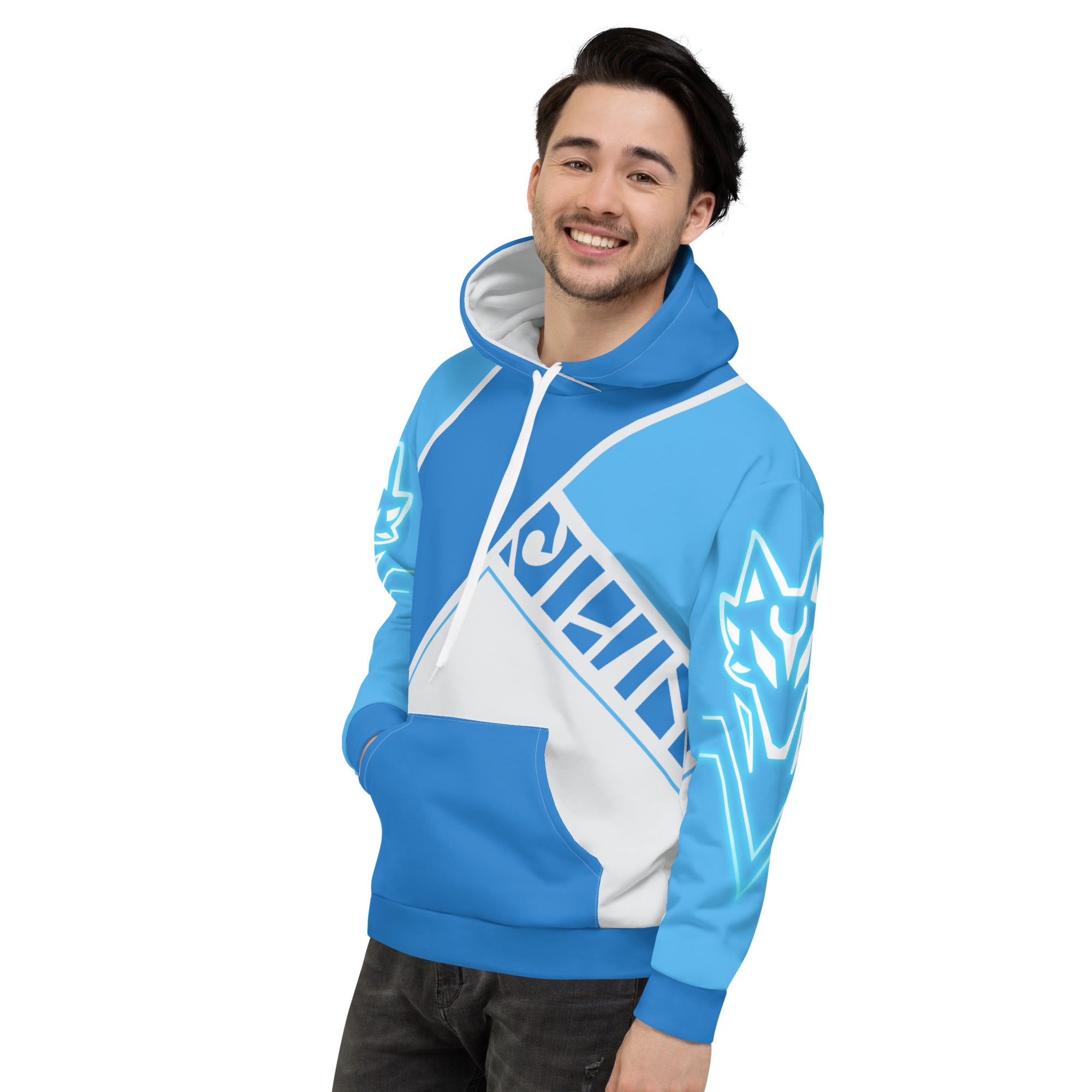 Vi Crew Blue Unisex Hoodie