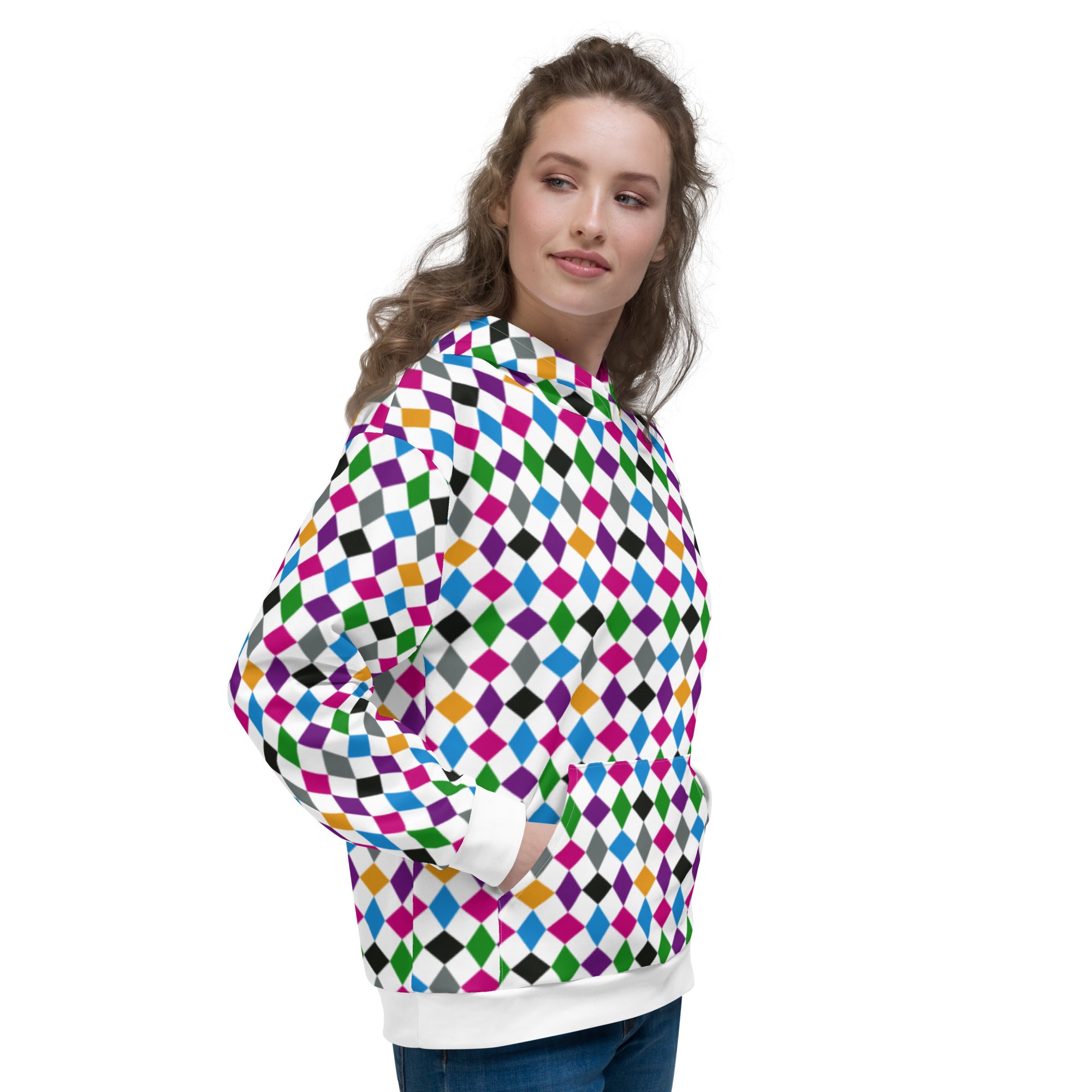 Color Geo Unisex Hoodie