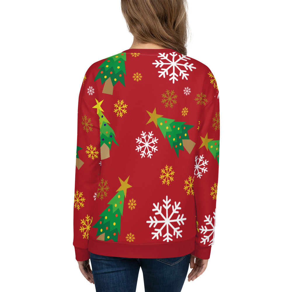 Glow Santa Unisex Sweatshirt