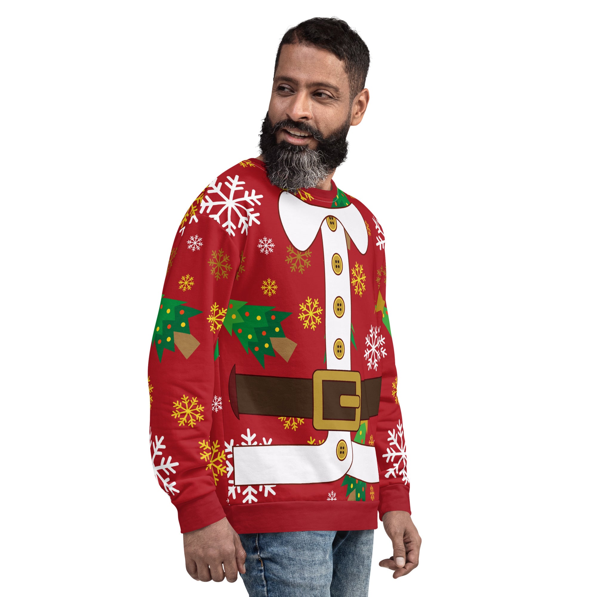 Glow Santa Unisex Sweatshirt