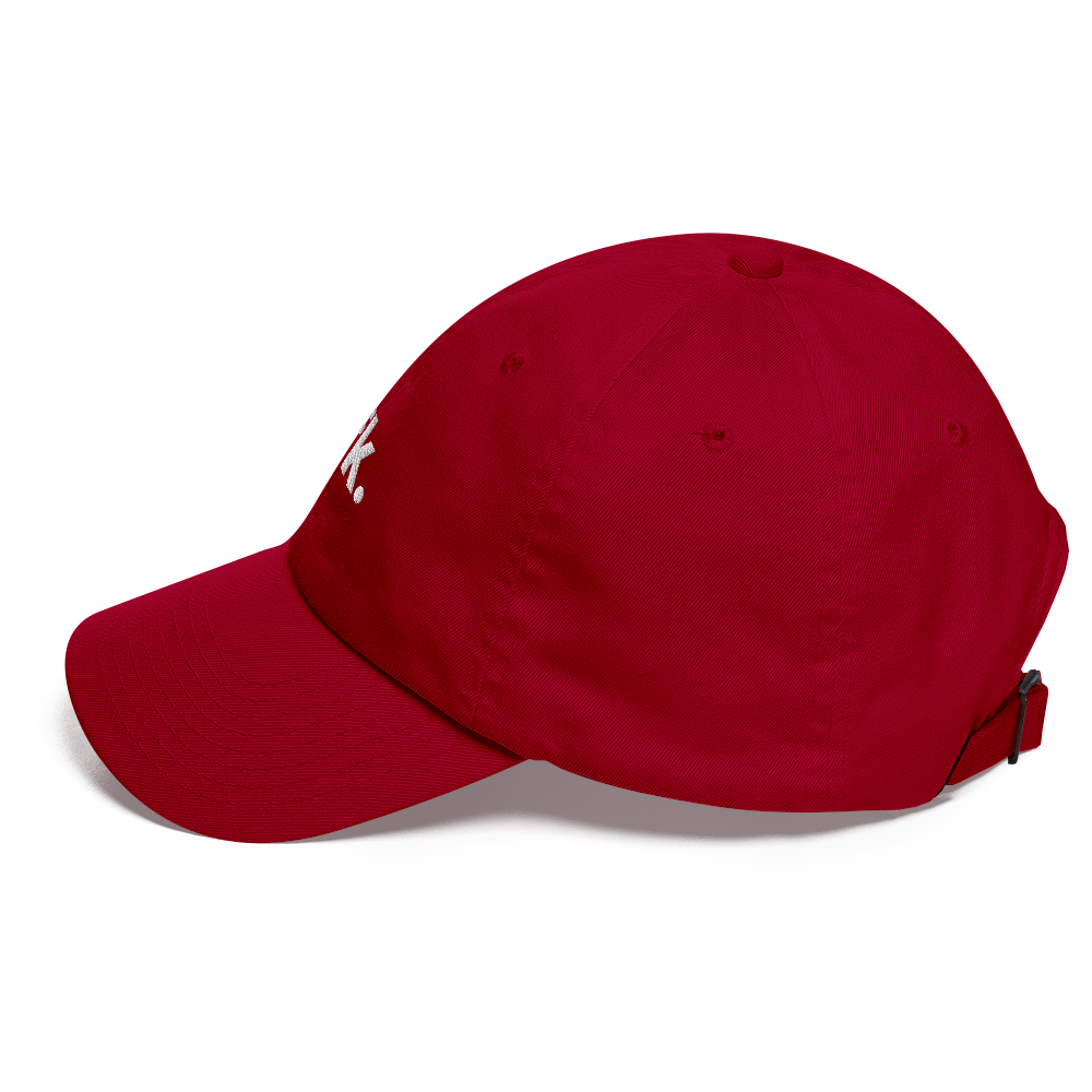 afk. Unisex Cap (bestickt, mit Schnalle)