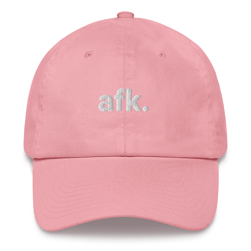 afk. Unisex Cap (bestickt, mit Schnalle)