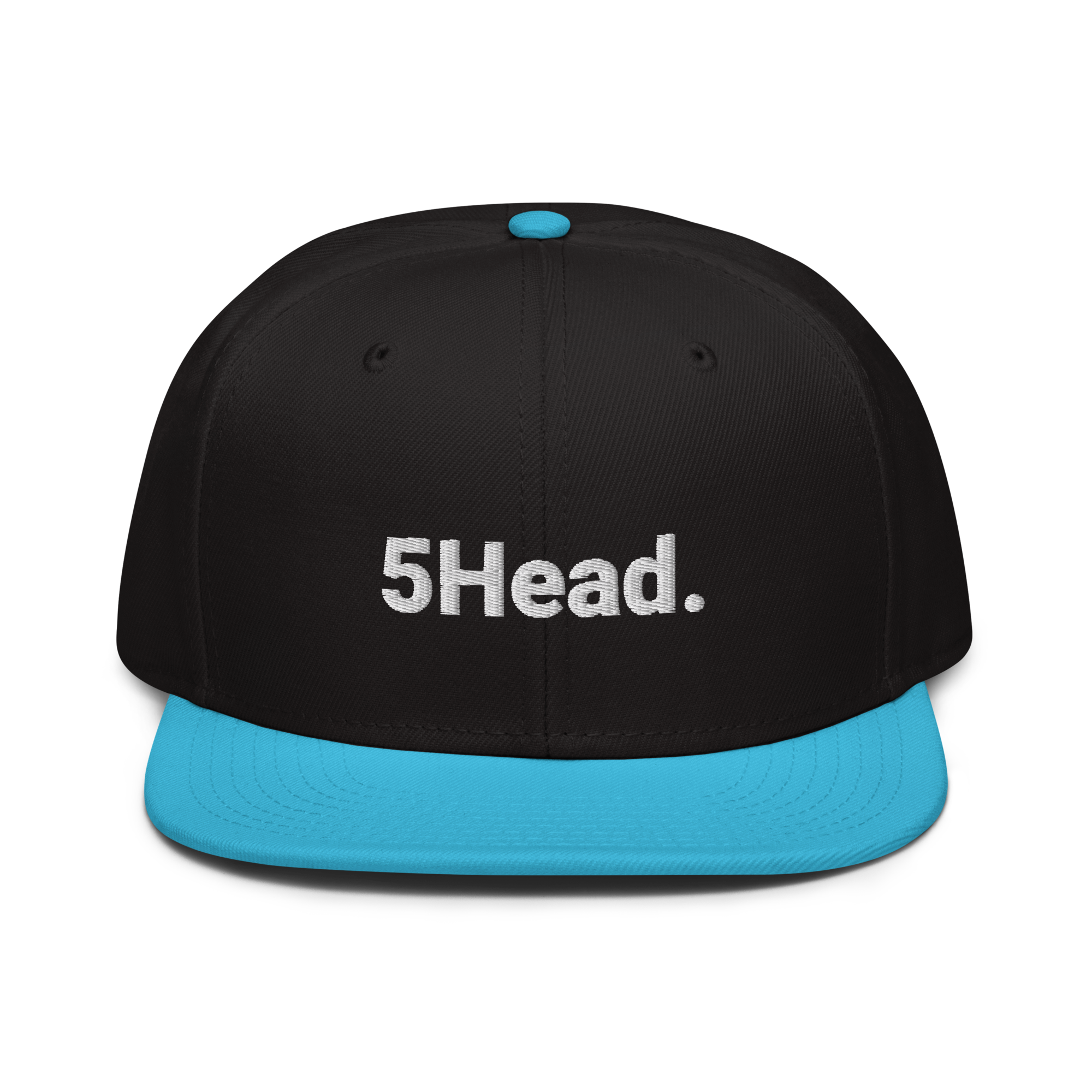 5Head. Snapback-Cap (bestickt)