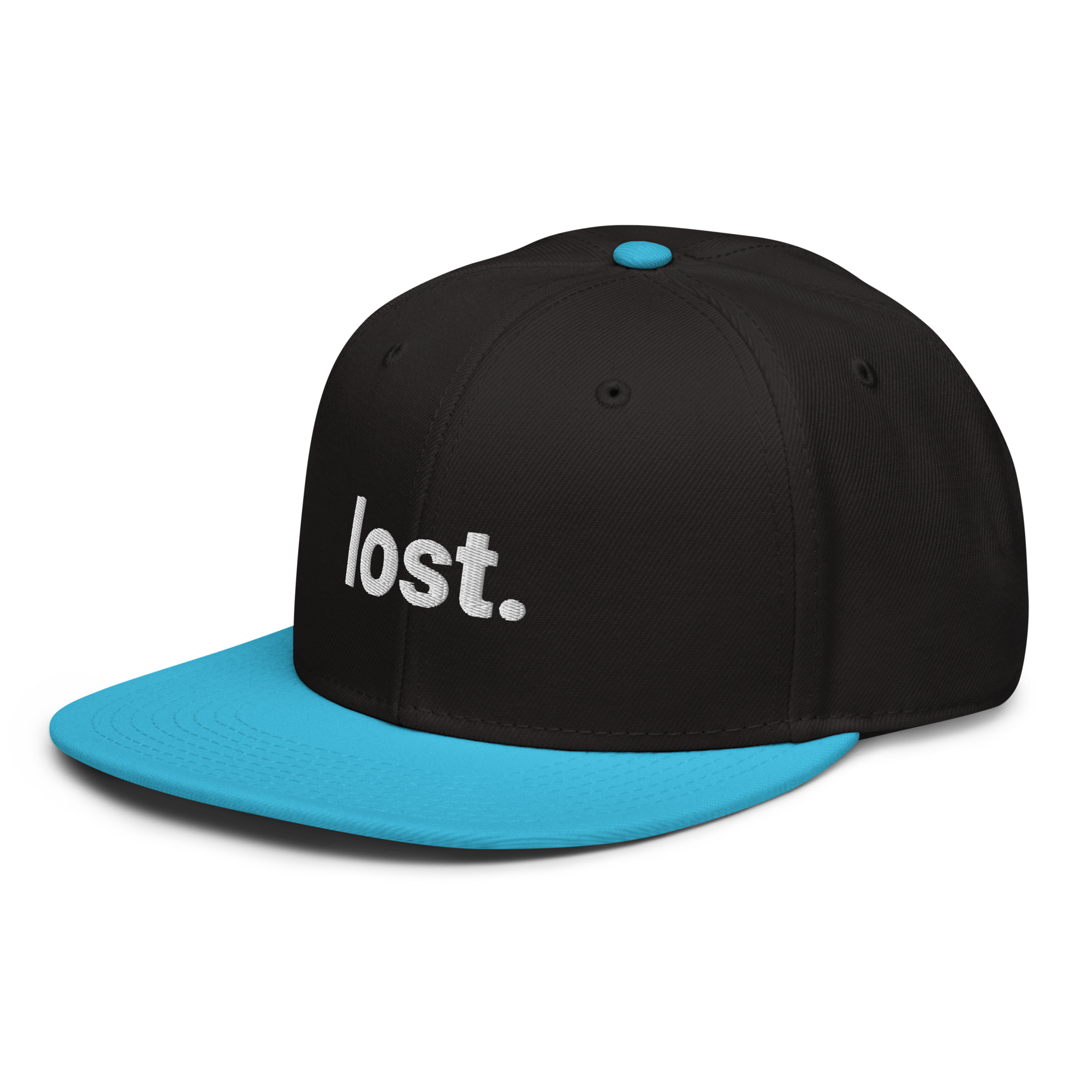 lost. Snapback-Cap (bestickt)