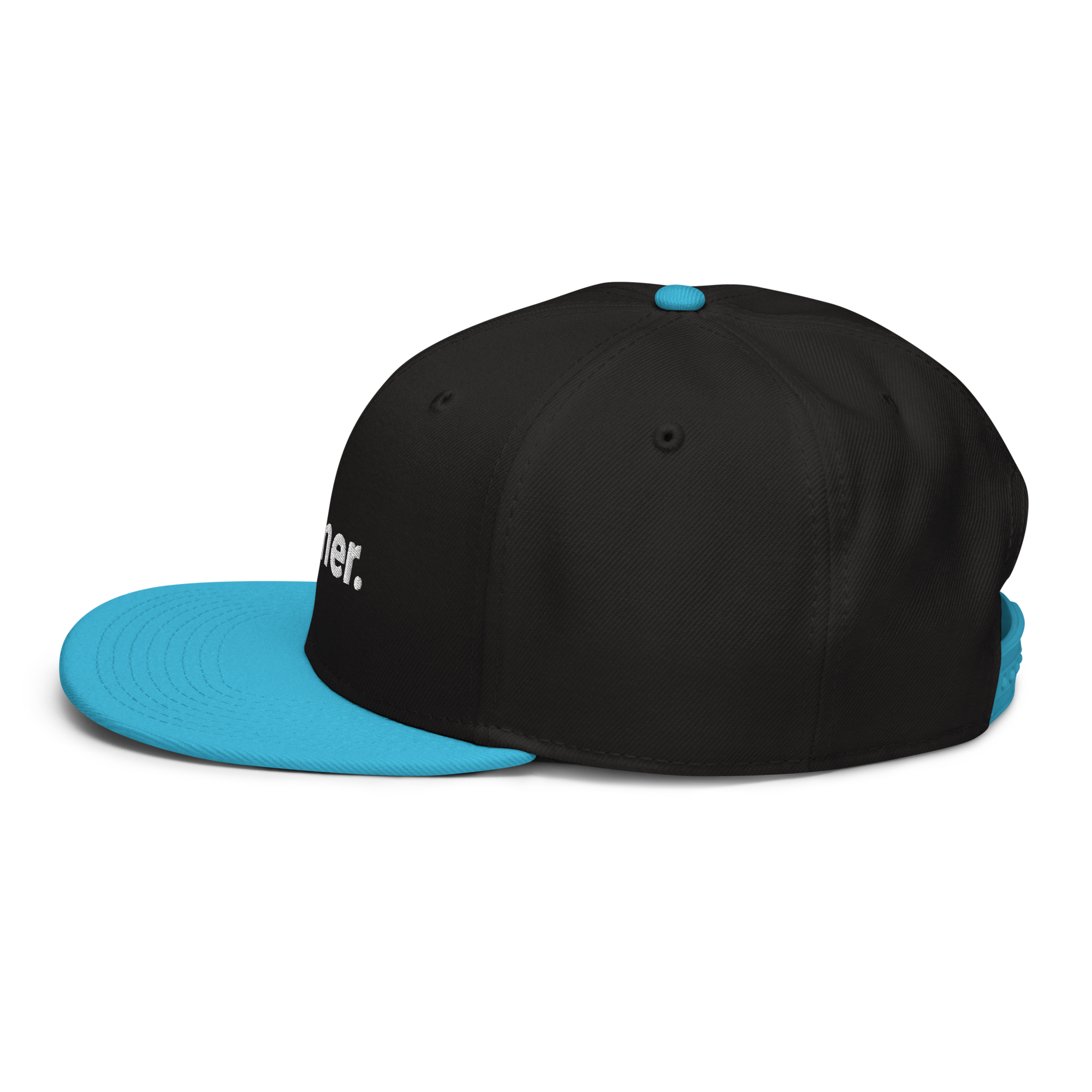 gamer. Snapback-Cap (bestickt)