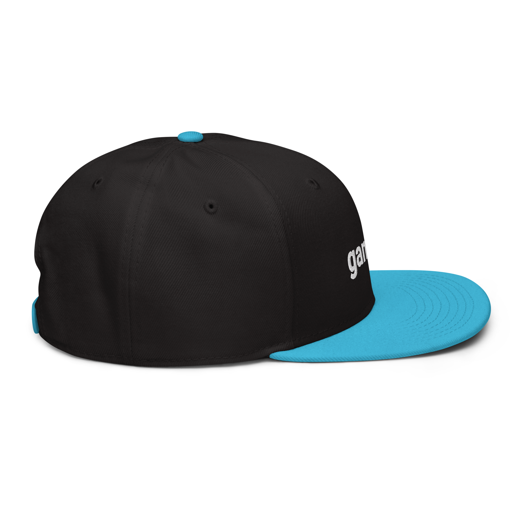 gamer. Snapback-Cap (bestickt)