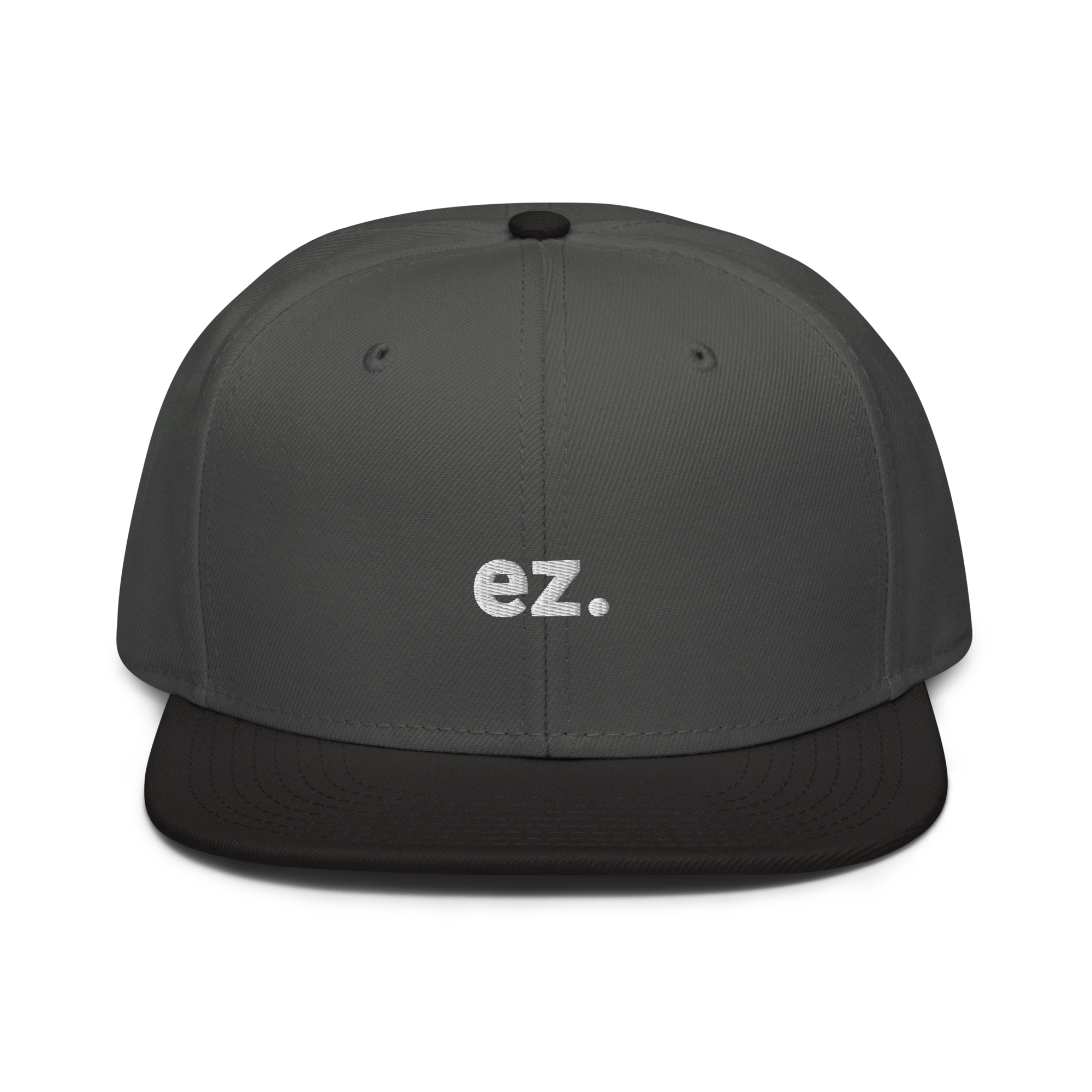 ez. Snapback-Cap (bestickt)