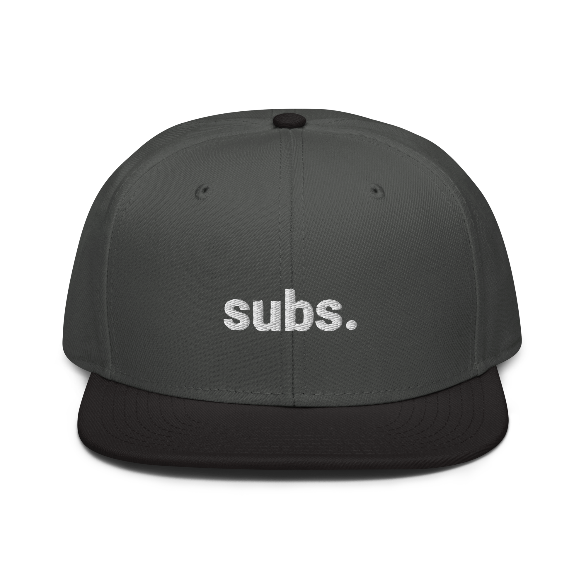 subs. Snapback-Cap (bestickt)