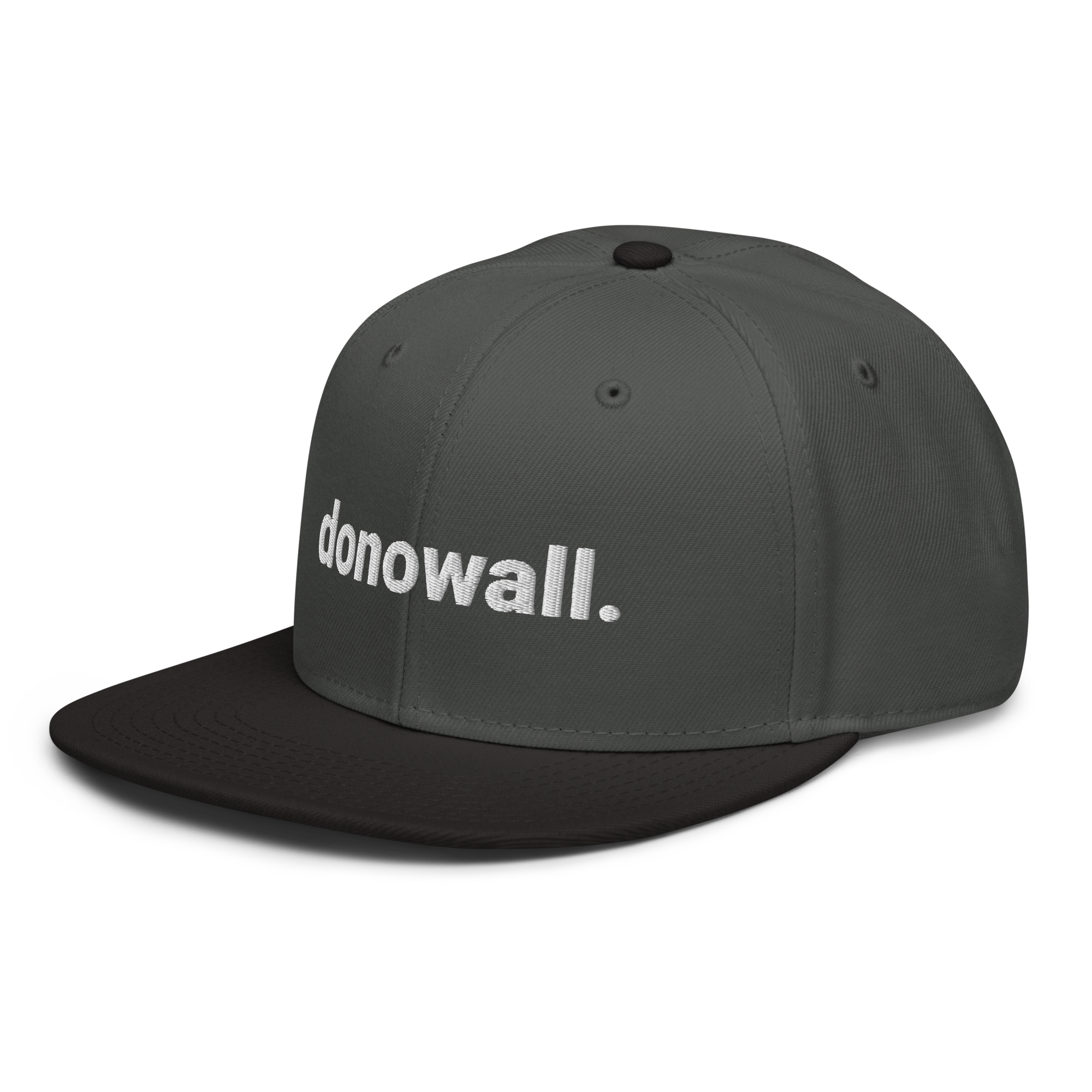 donowall. Snapback-Cap (bestickt)