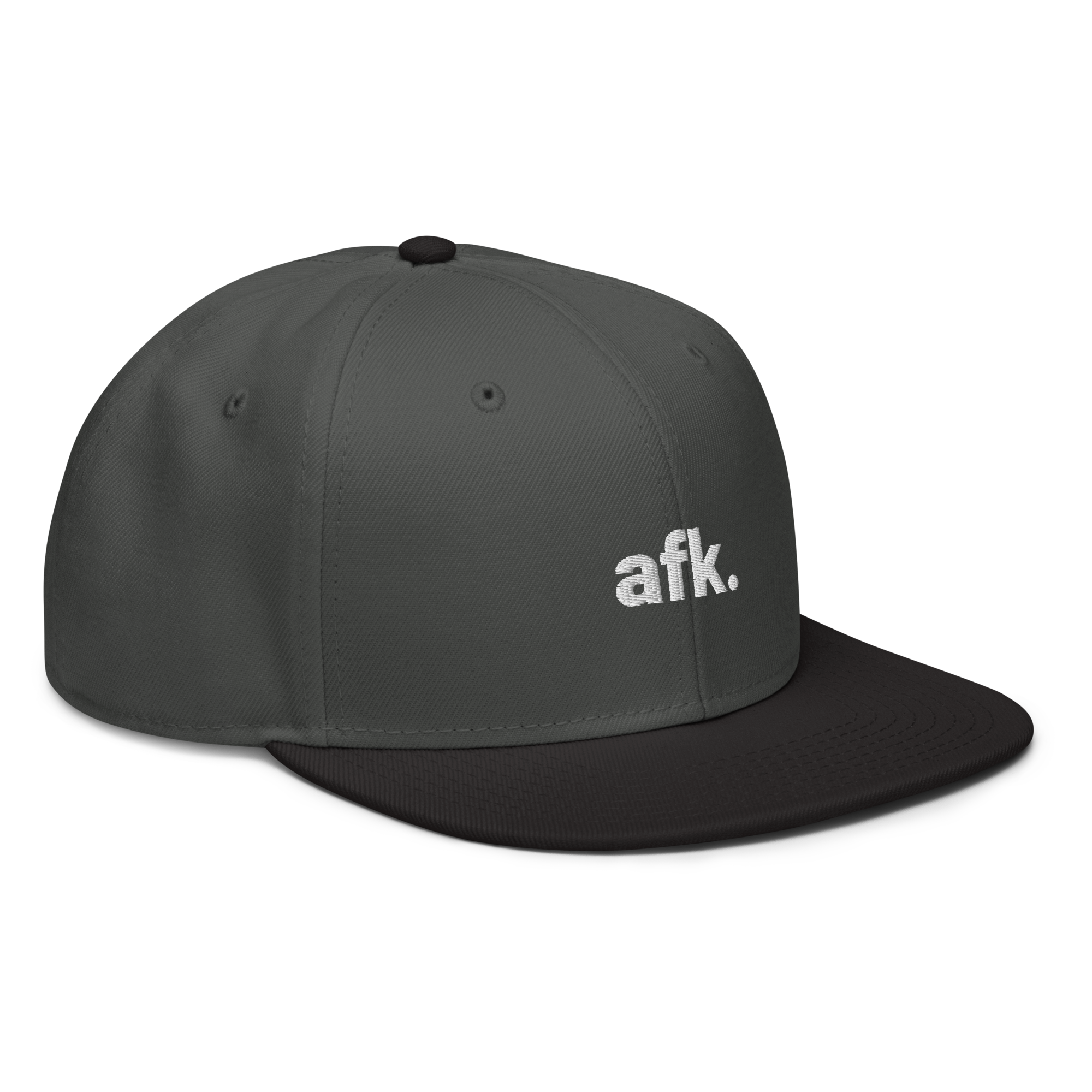 afk. Snapback-Cap (bestickt)