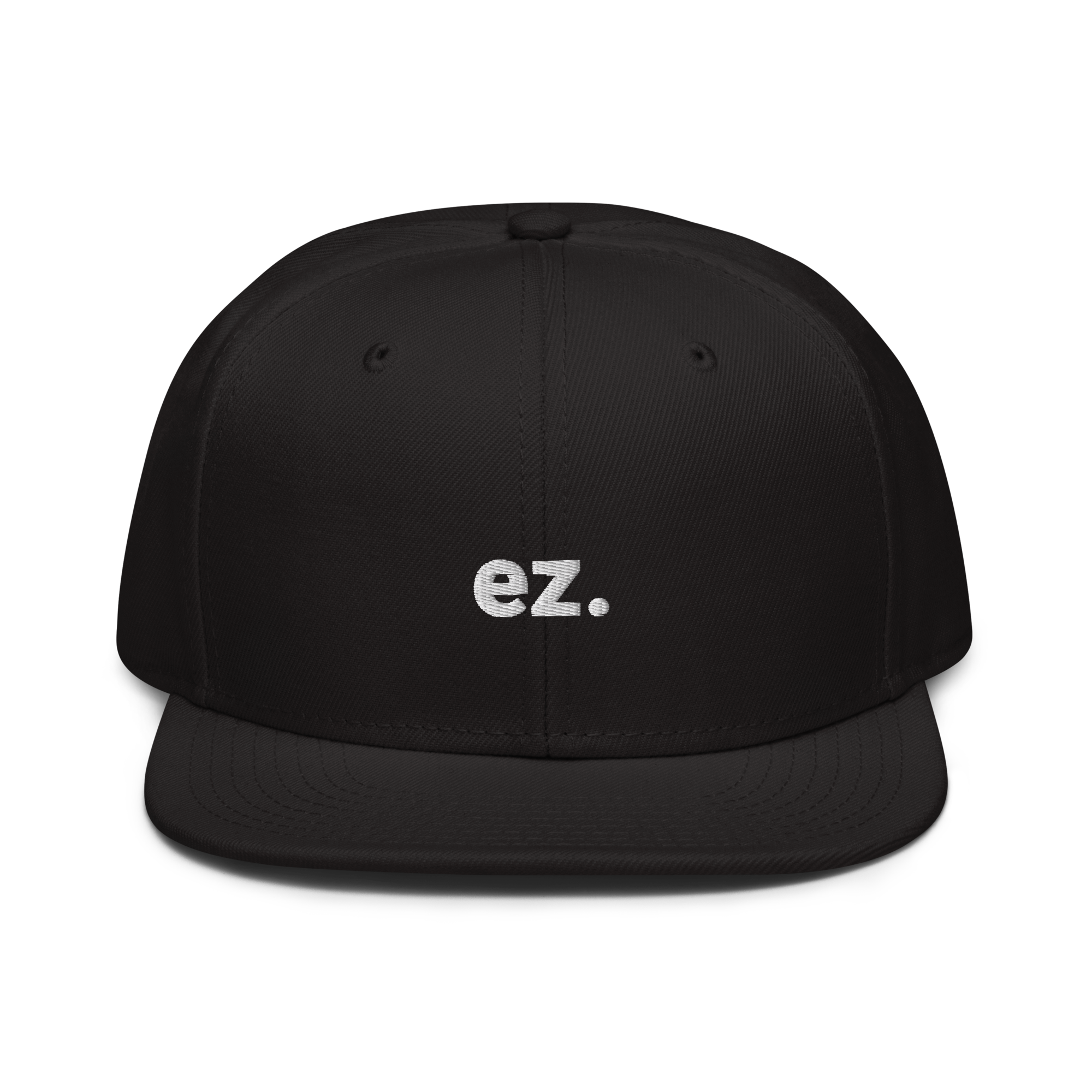 ez. Snapback-Cap (bestickt)