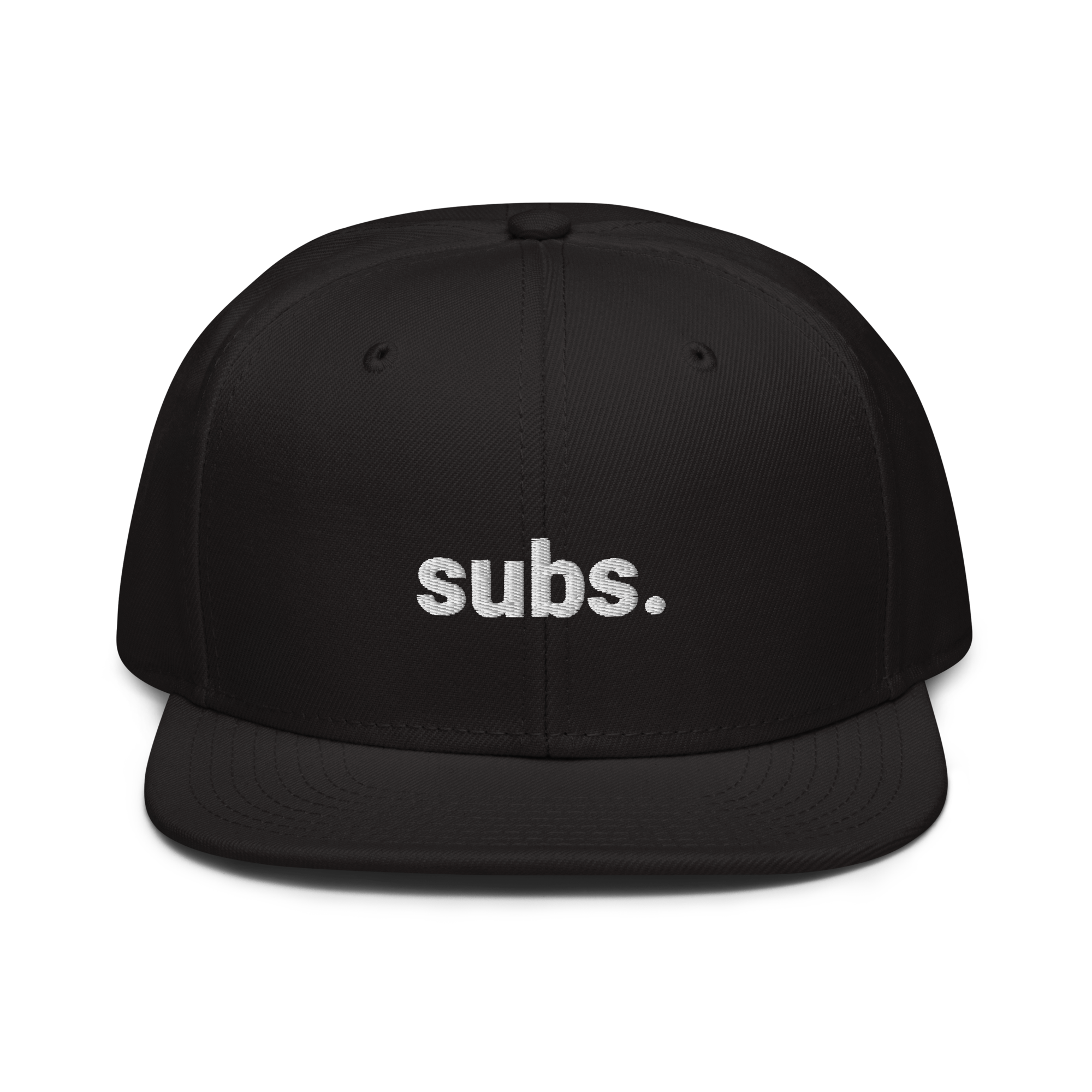 subs. Snapback-Cap (bestickt)