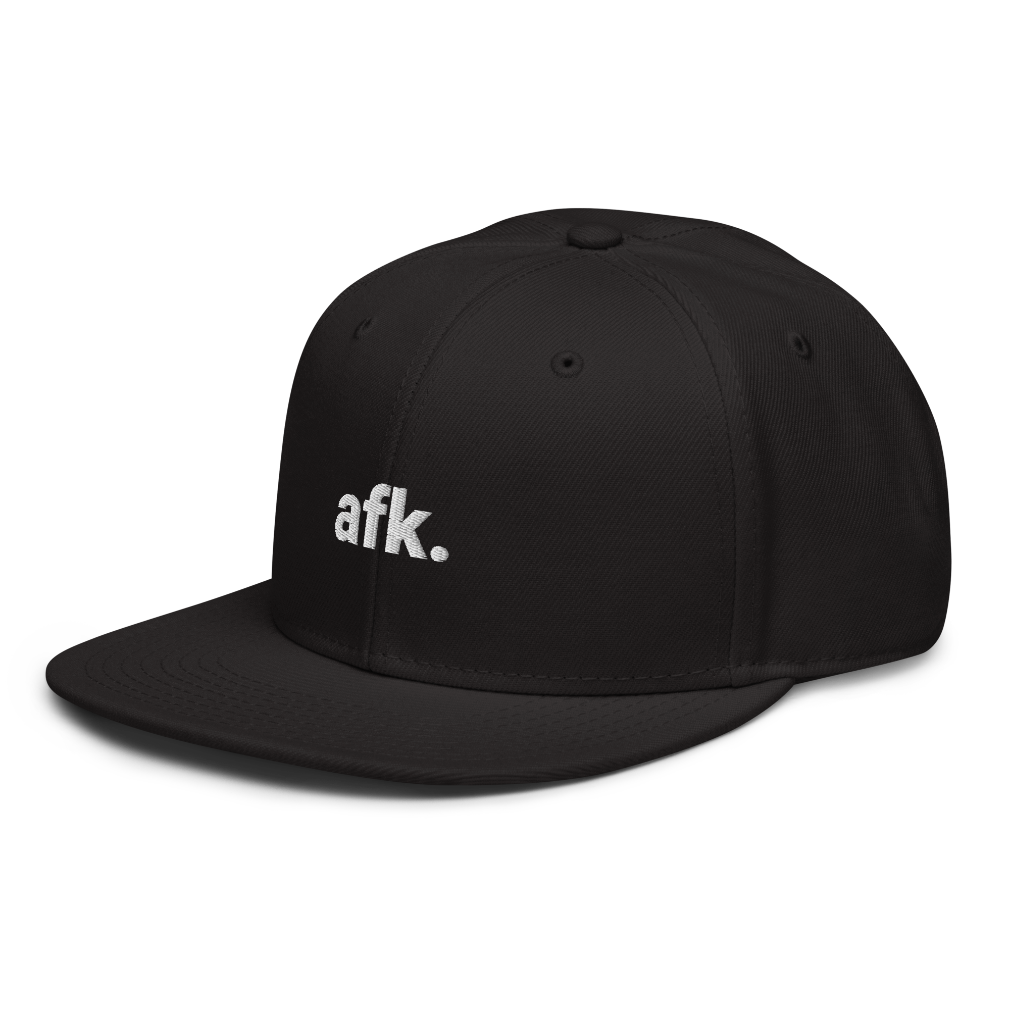 afk. Snapback-Cap (bestickt)