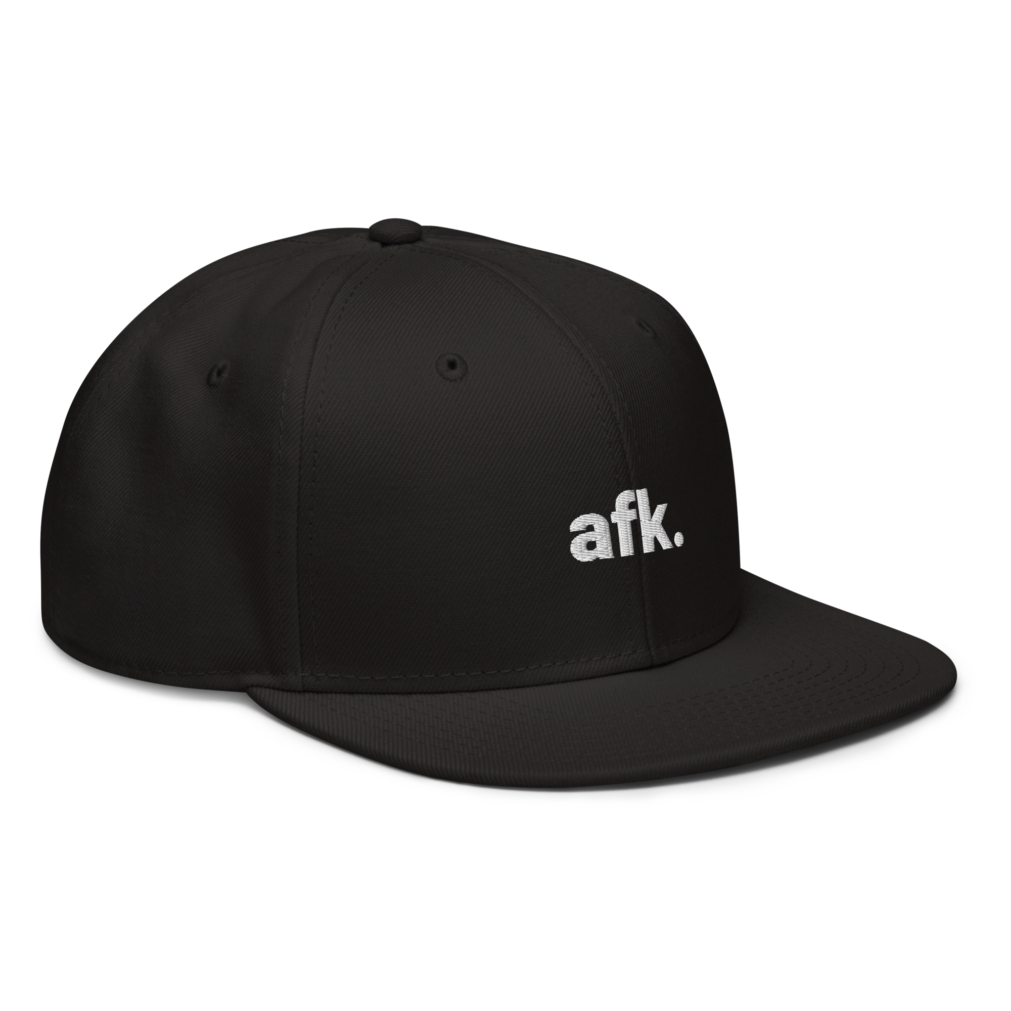 afk. Snapback-Cap (bestickt)