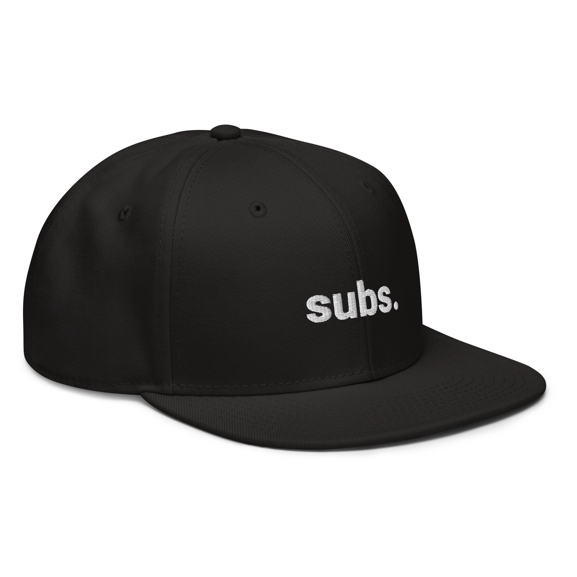 subs. Snapback-Cap (bestickt)