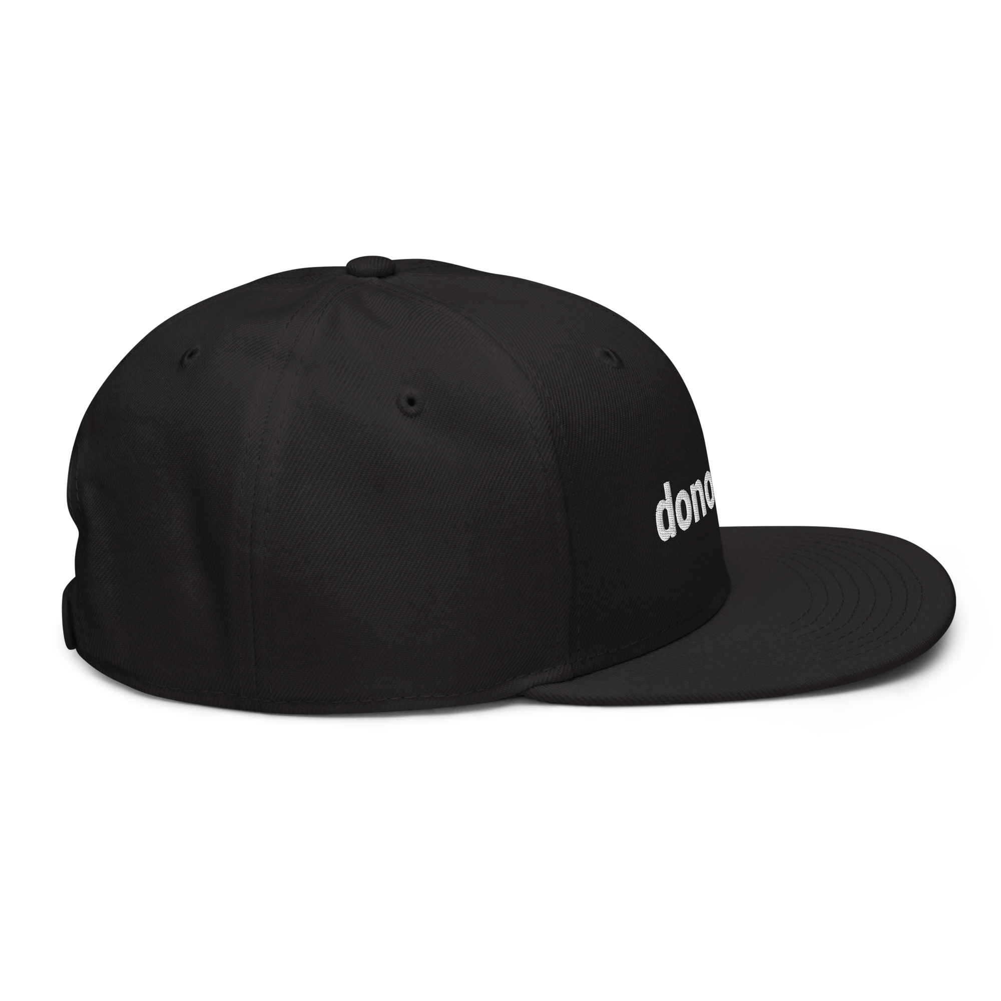 donowall. Snapback-Cap (bestickt)