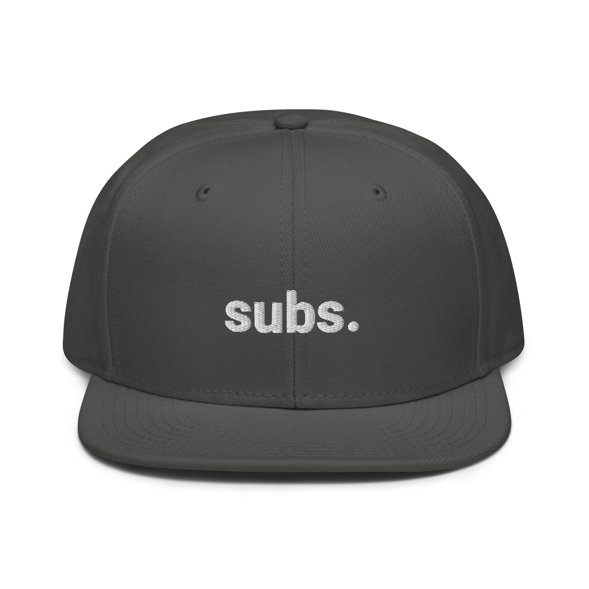 subs. Snapback-Cap (bestickt)