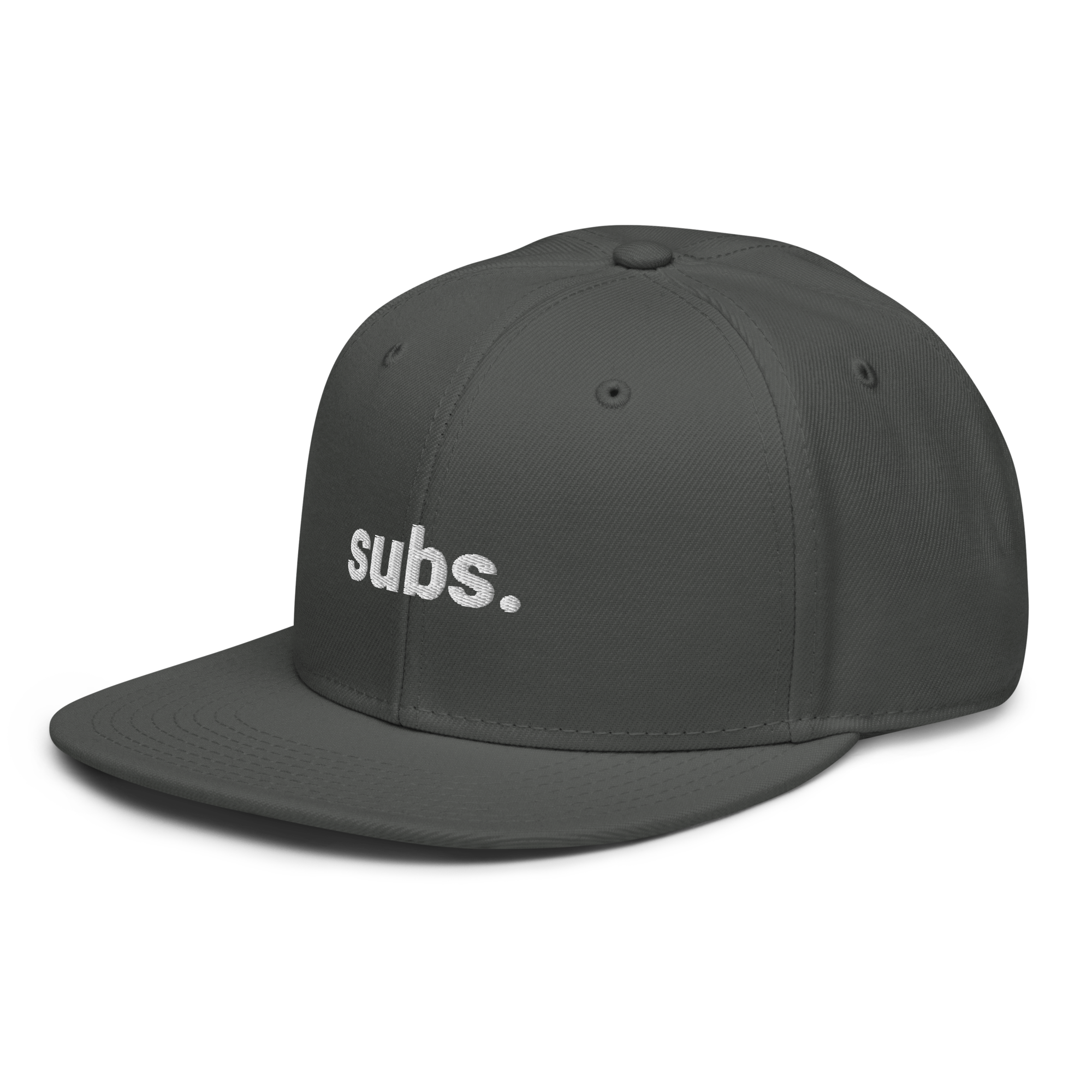 subs. Snapback-Cap (bestickt)