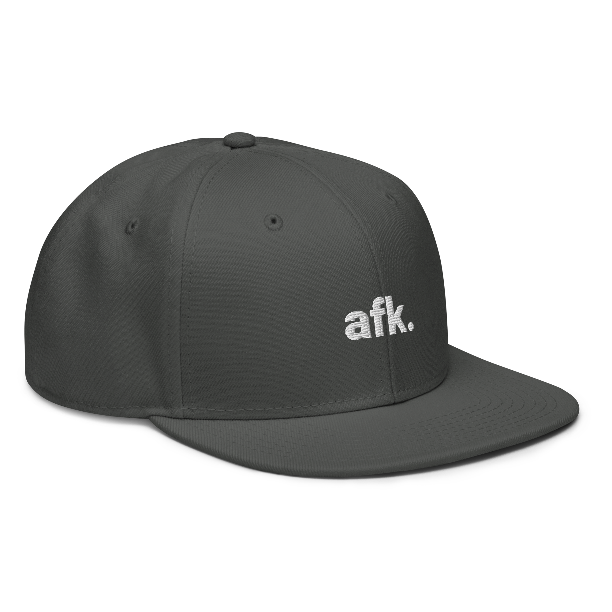 afk. Snapback-Cap (bestickt)