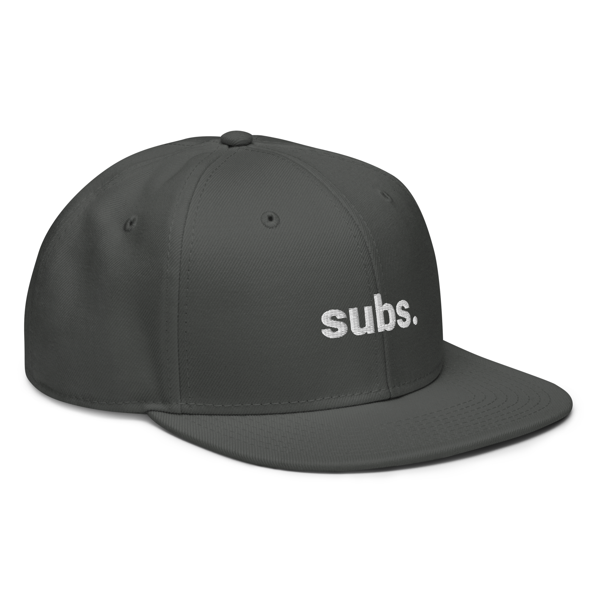 subs. Snapback-Cap (bestickt)