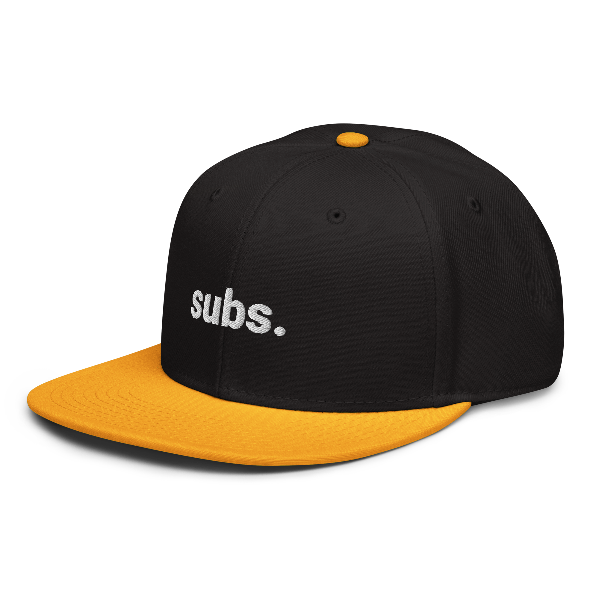 subs. Snapback-Cap (bestickt)