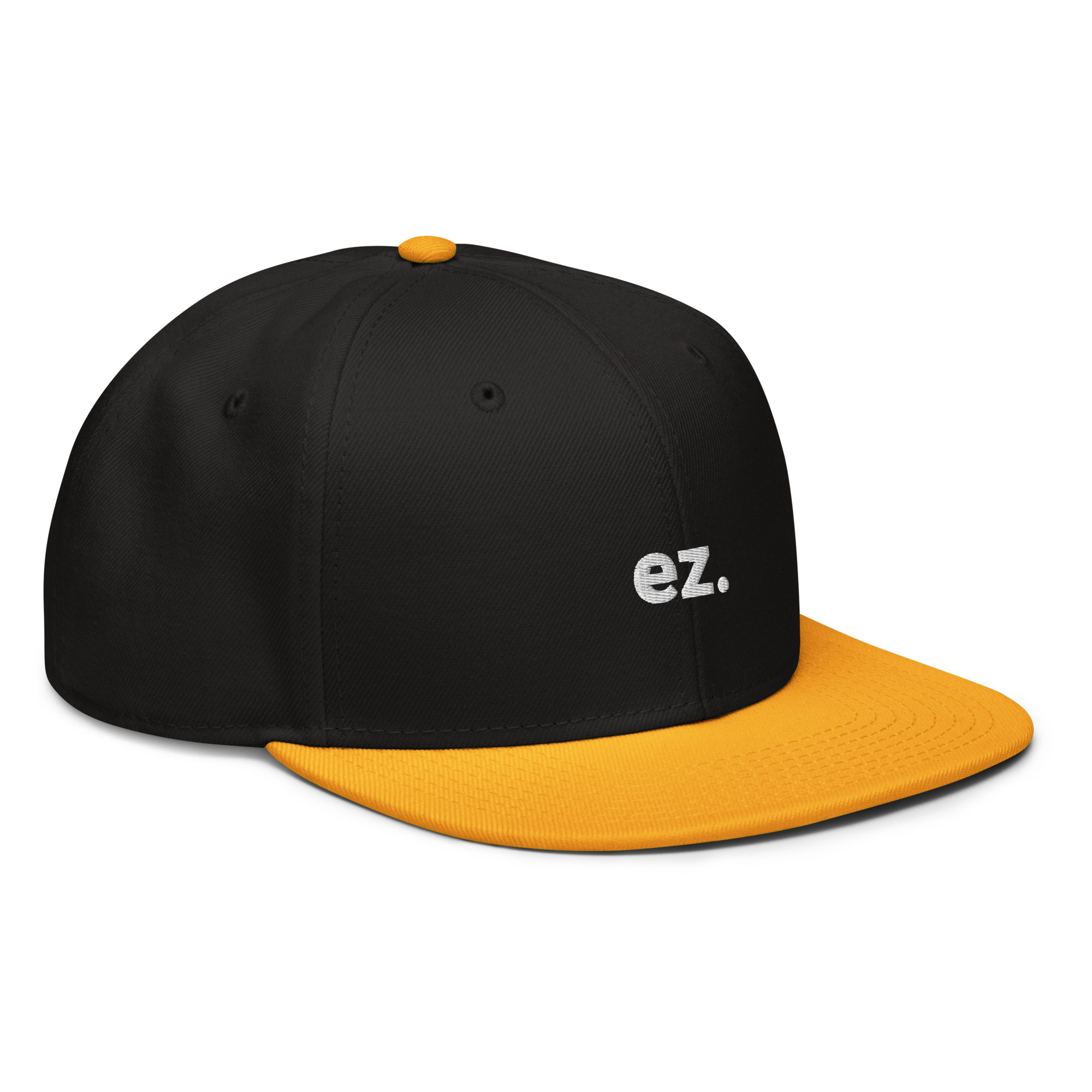 ez. Snapback-Cap (bestickt)