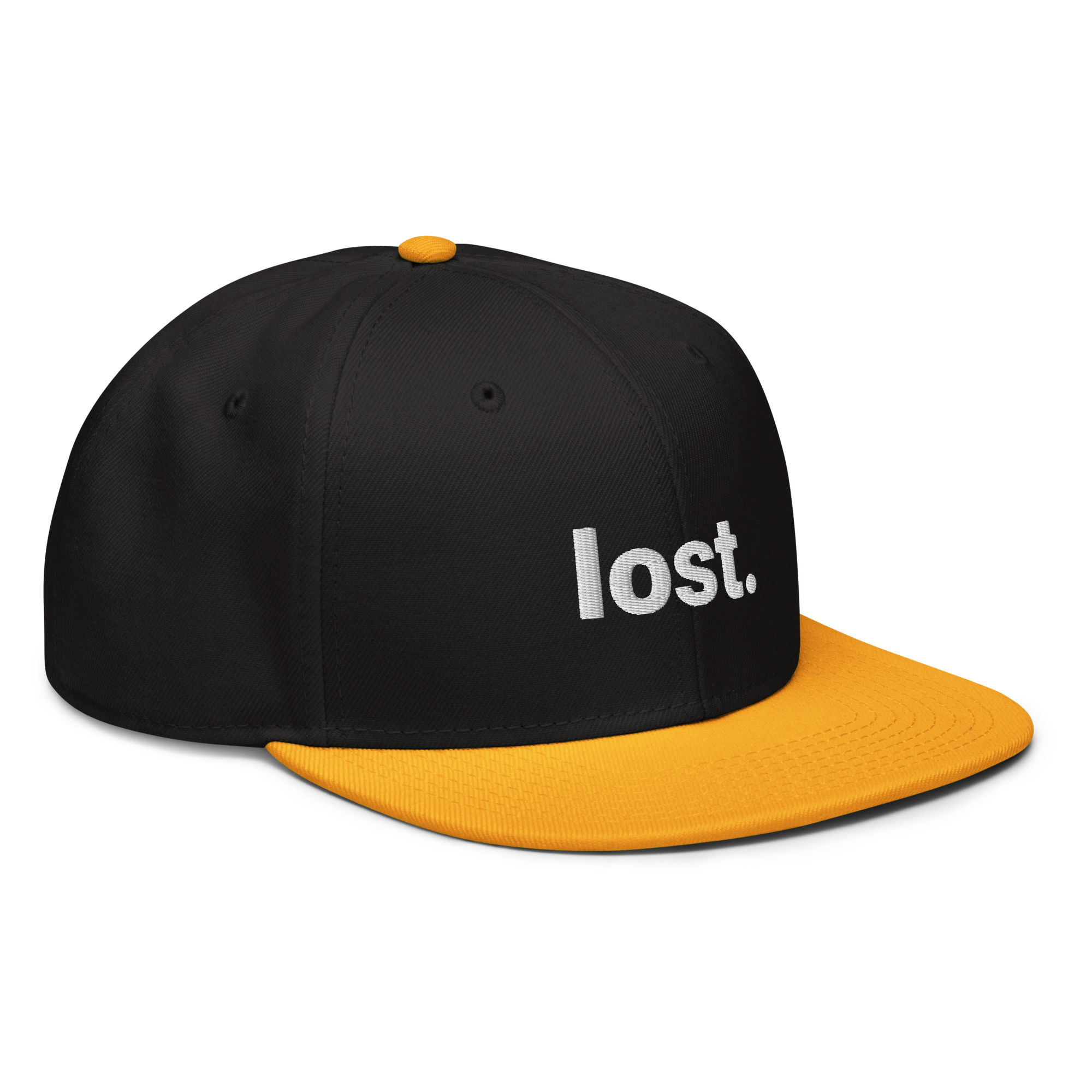 lost. Snapback-Cap (bestickt)