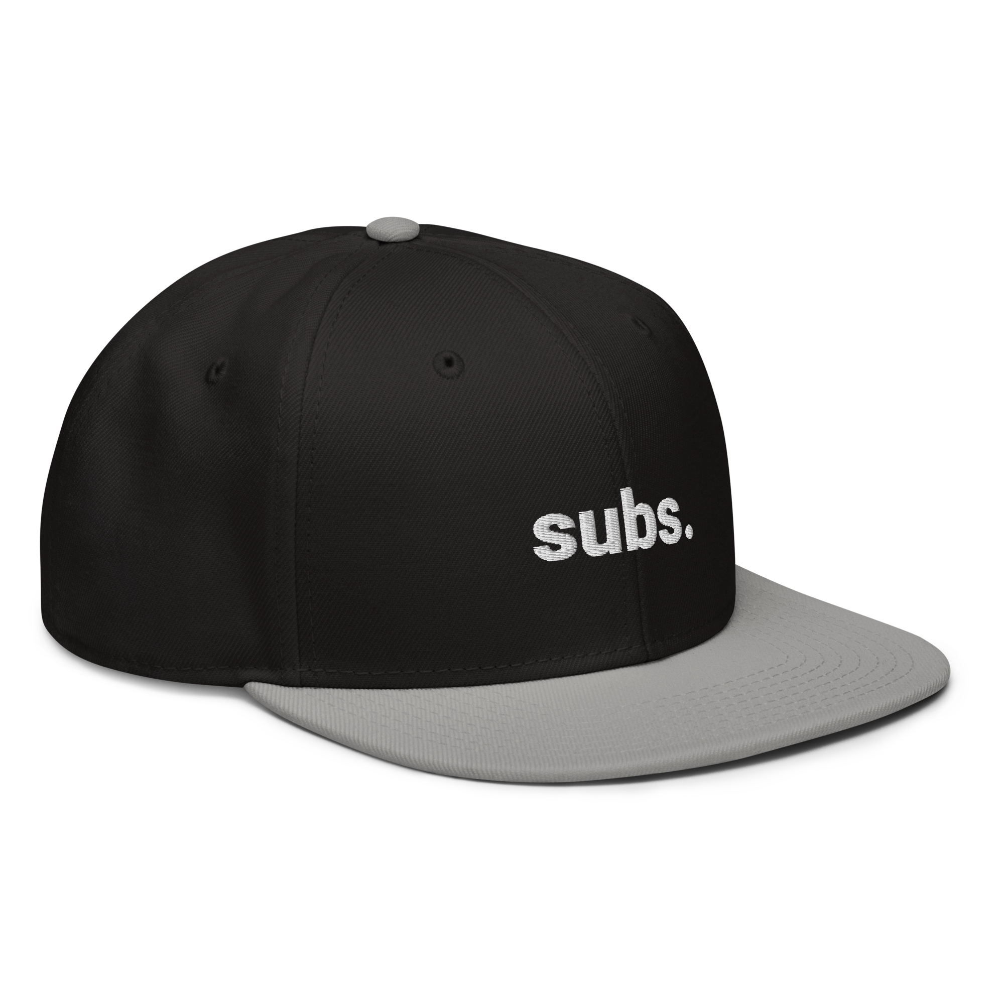 subs. Snapback-Cap (bestickt)