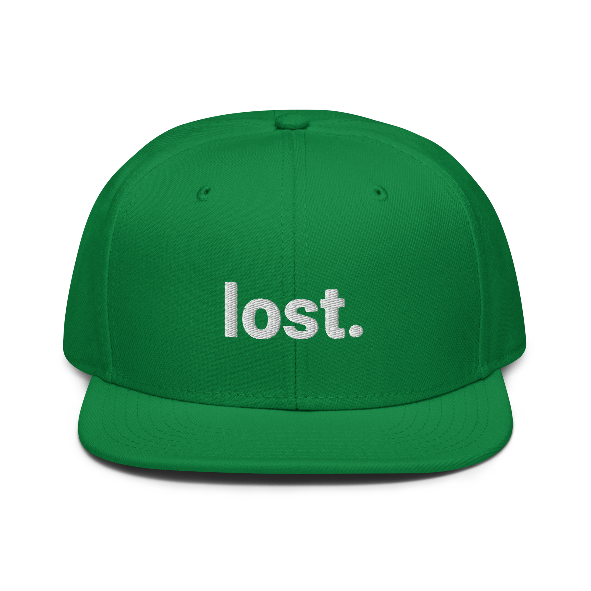 lost. Snapback-Cap (bestickt)