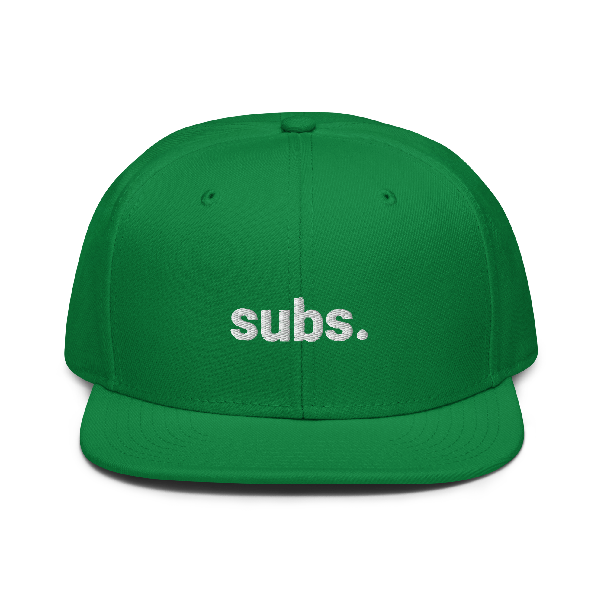 subs. Snapback-Cap (bestickt)