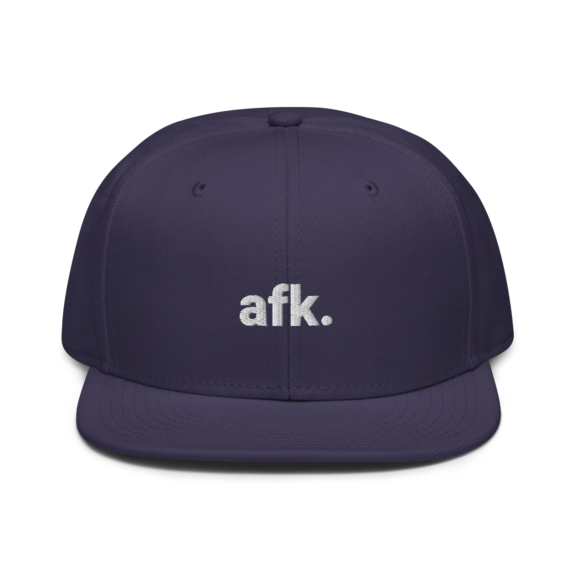 afk. Snapback-Cap (bestickt)