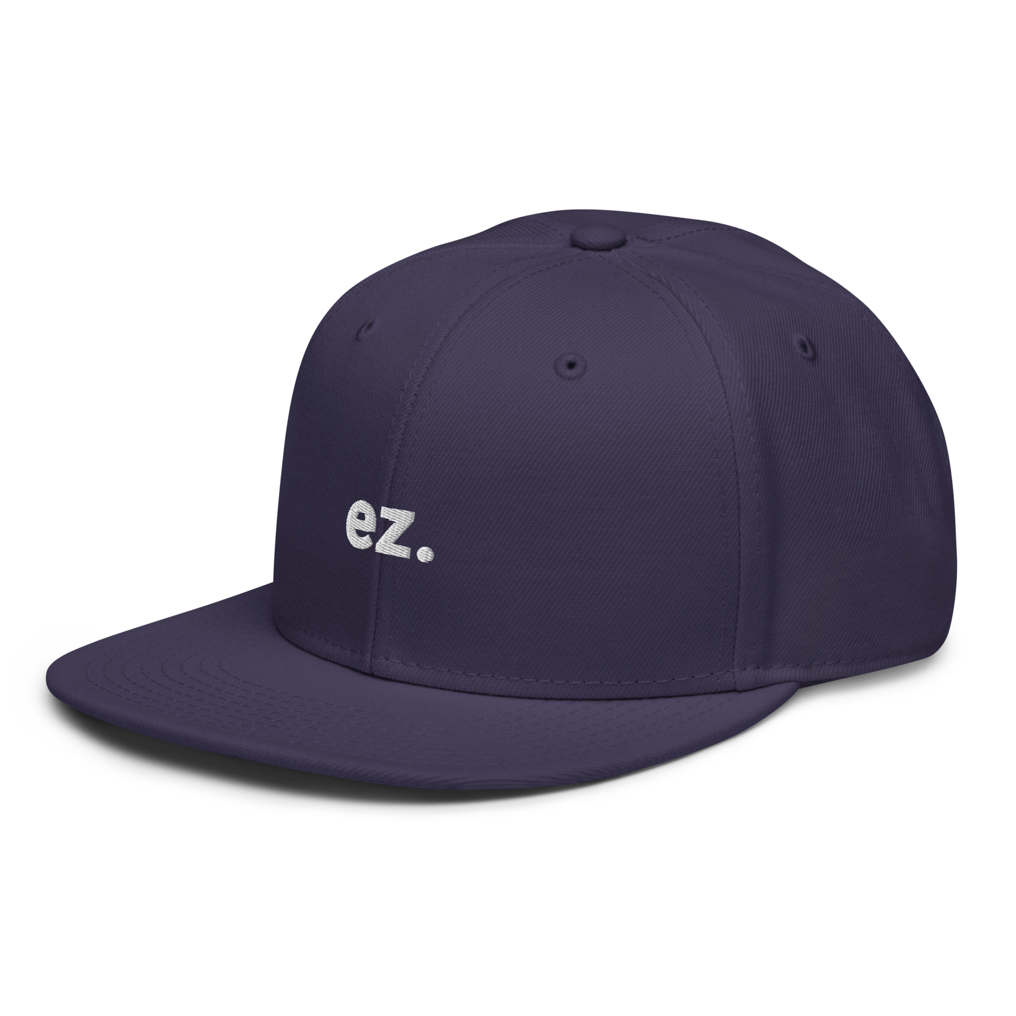 ez. Snapback-Cap (bestickt)