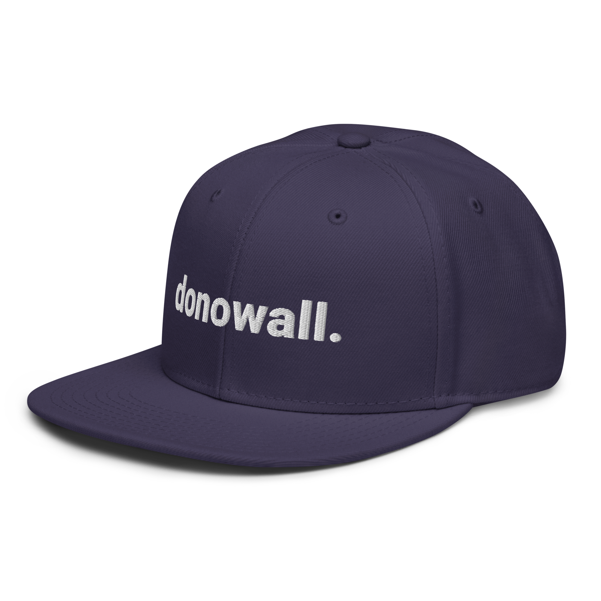 donowall. Snapback-Cap (bestickt)