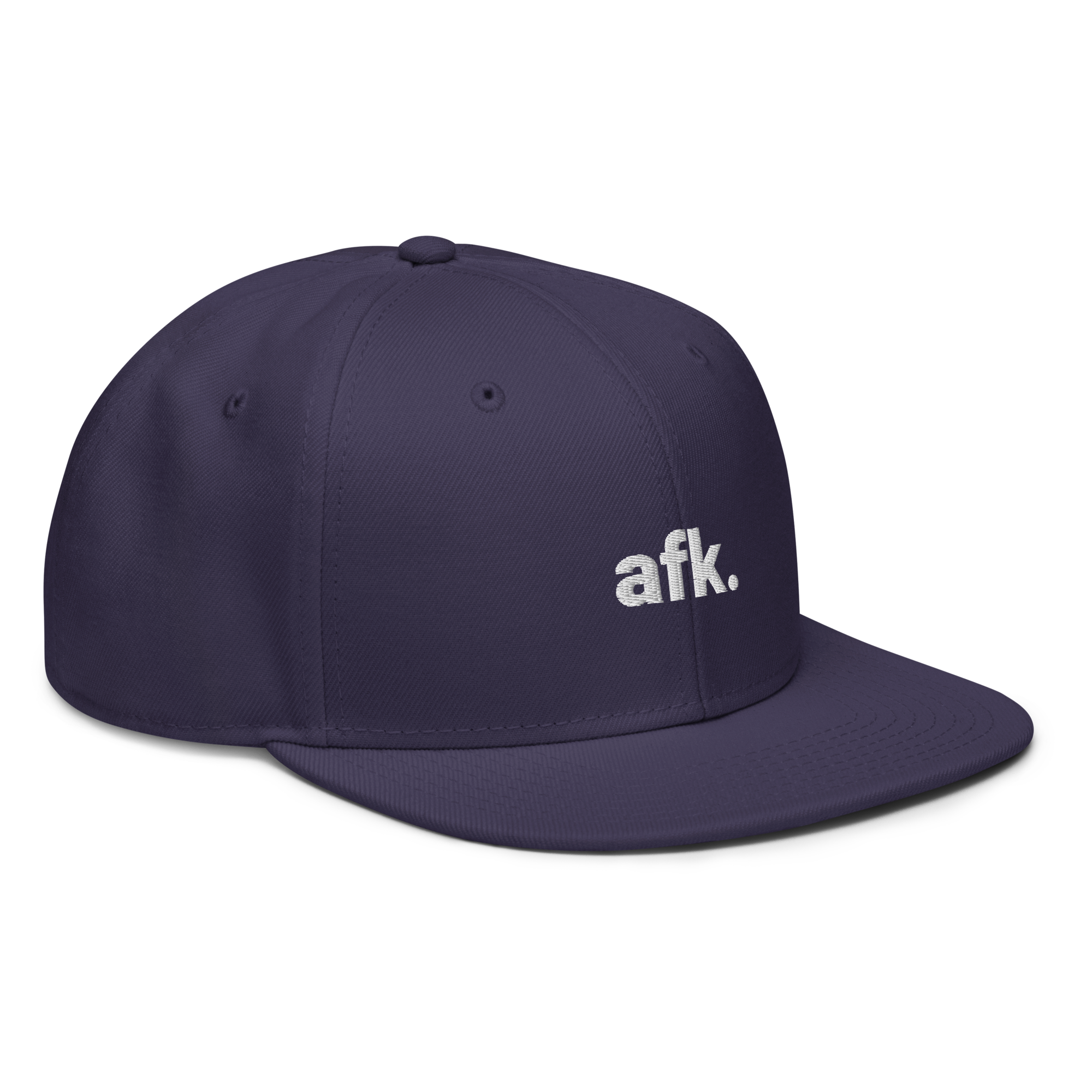 afk. Snapback-Cap (bestickt)