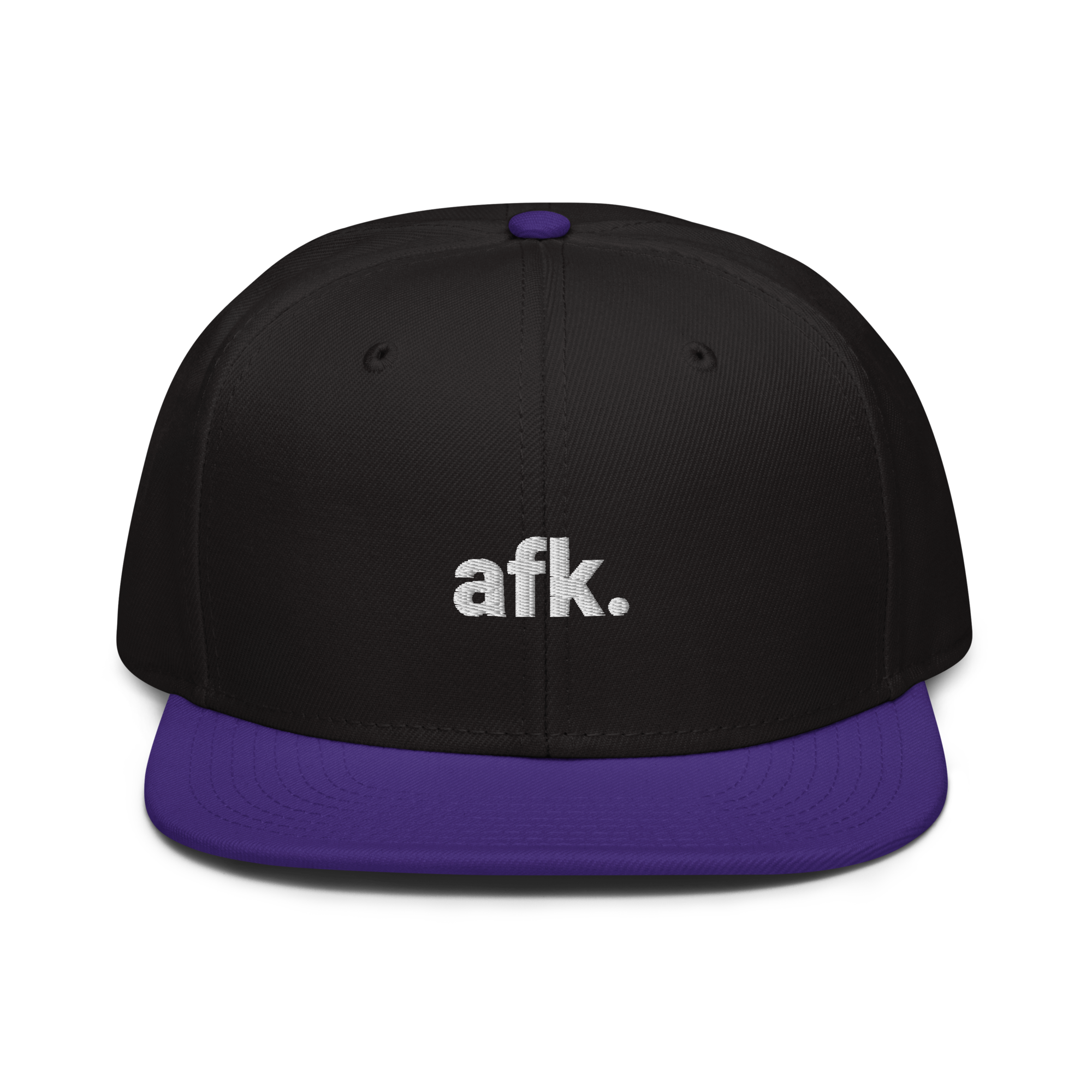 afk. Snapback-Cap (bestickt)