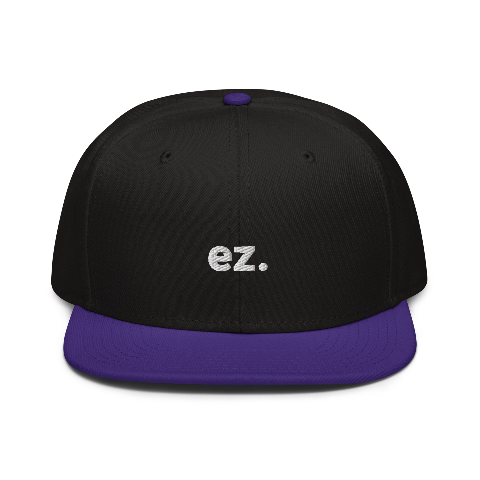 ez. Snapback-Cap (bestickt)