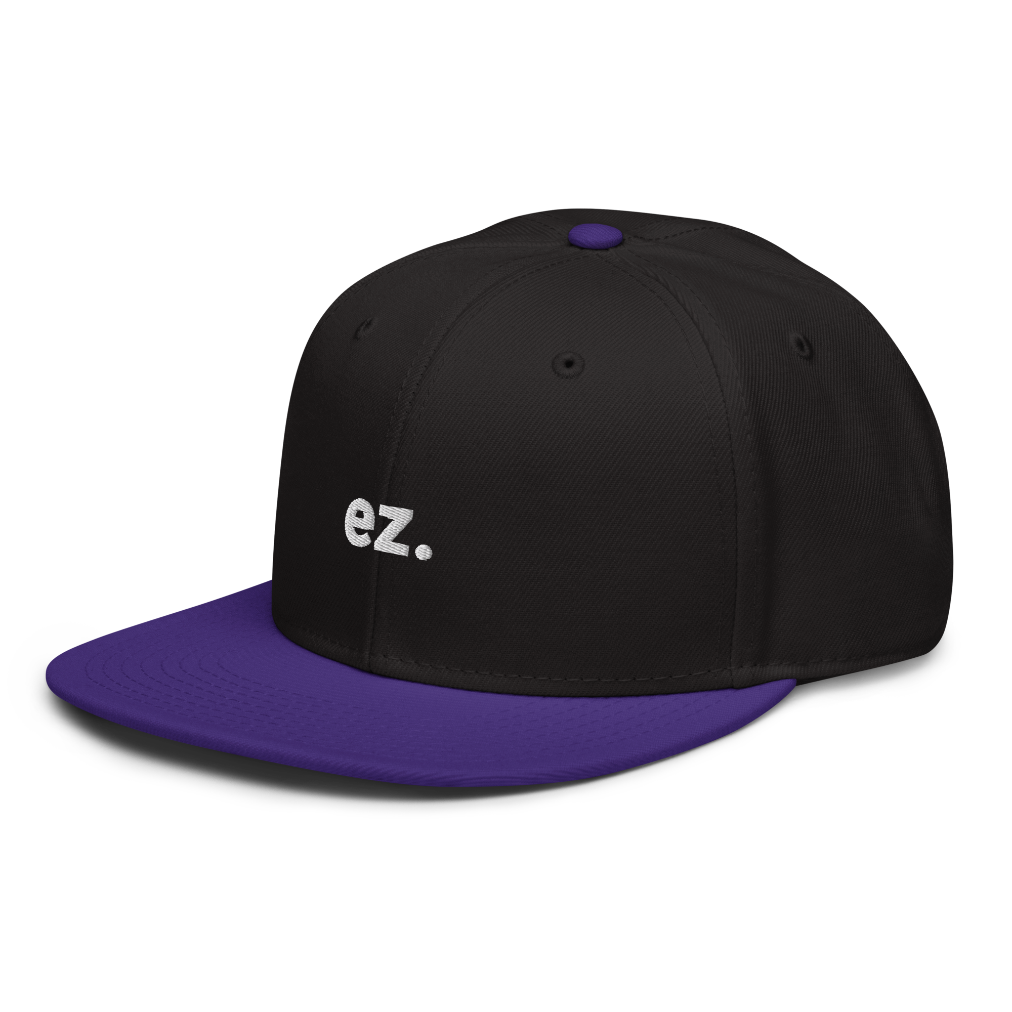 ez. Snapback-Cap (bestickt)