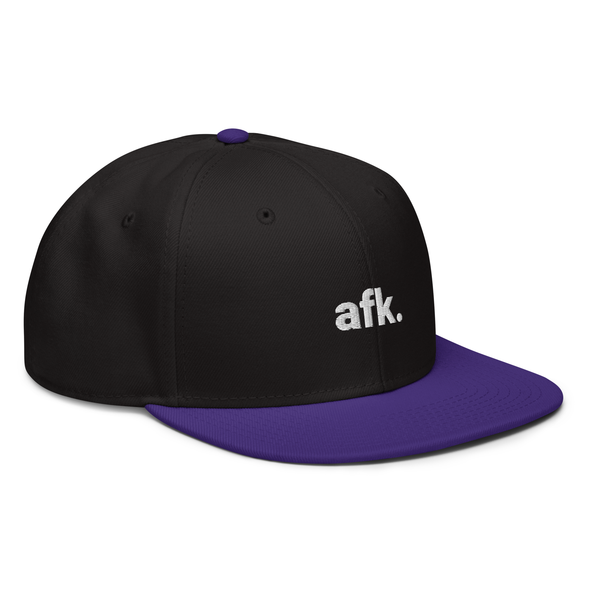 afk. Snapback-Cap (bestickt)