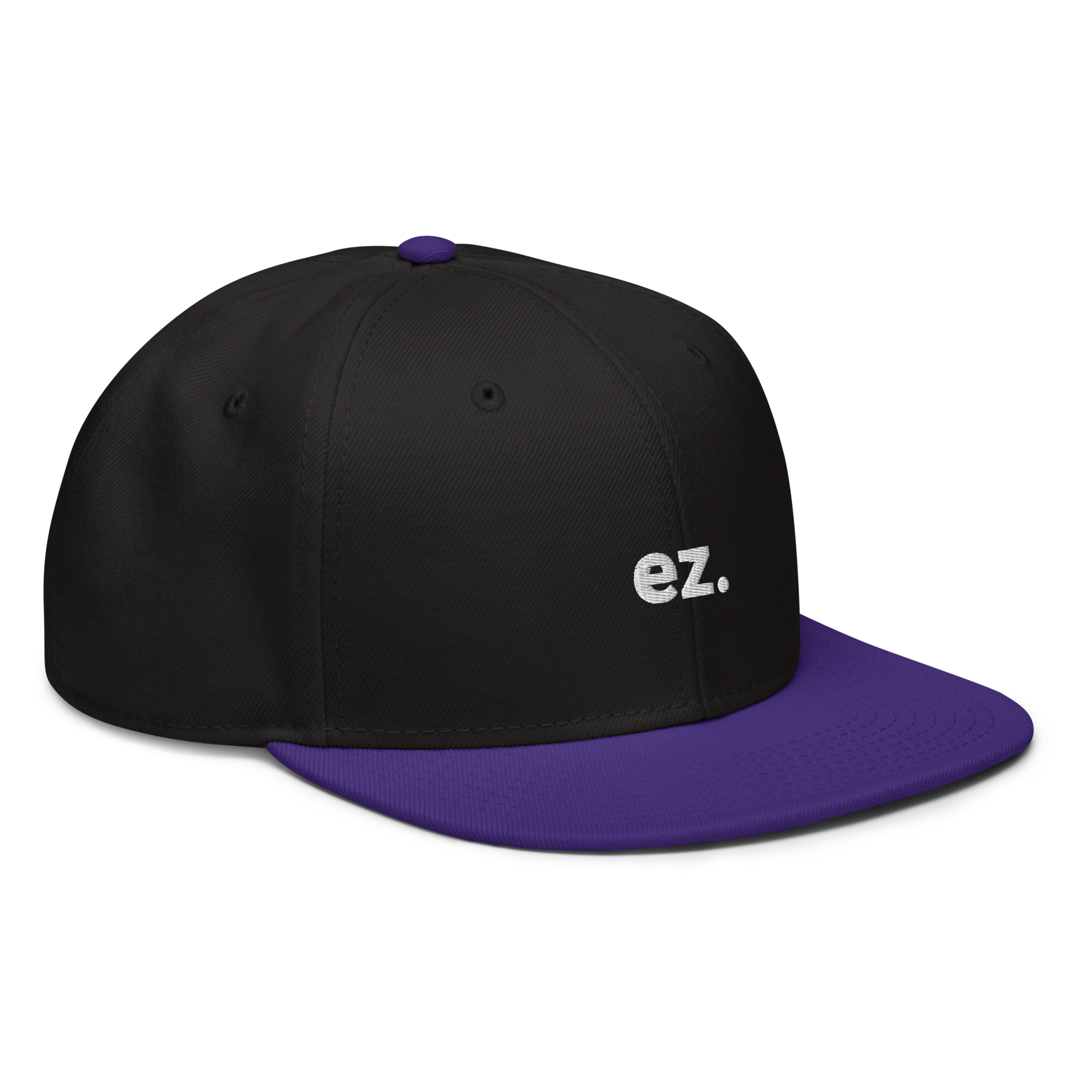 ez. Snapback-Cap (bestickt)