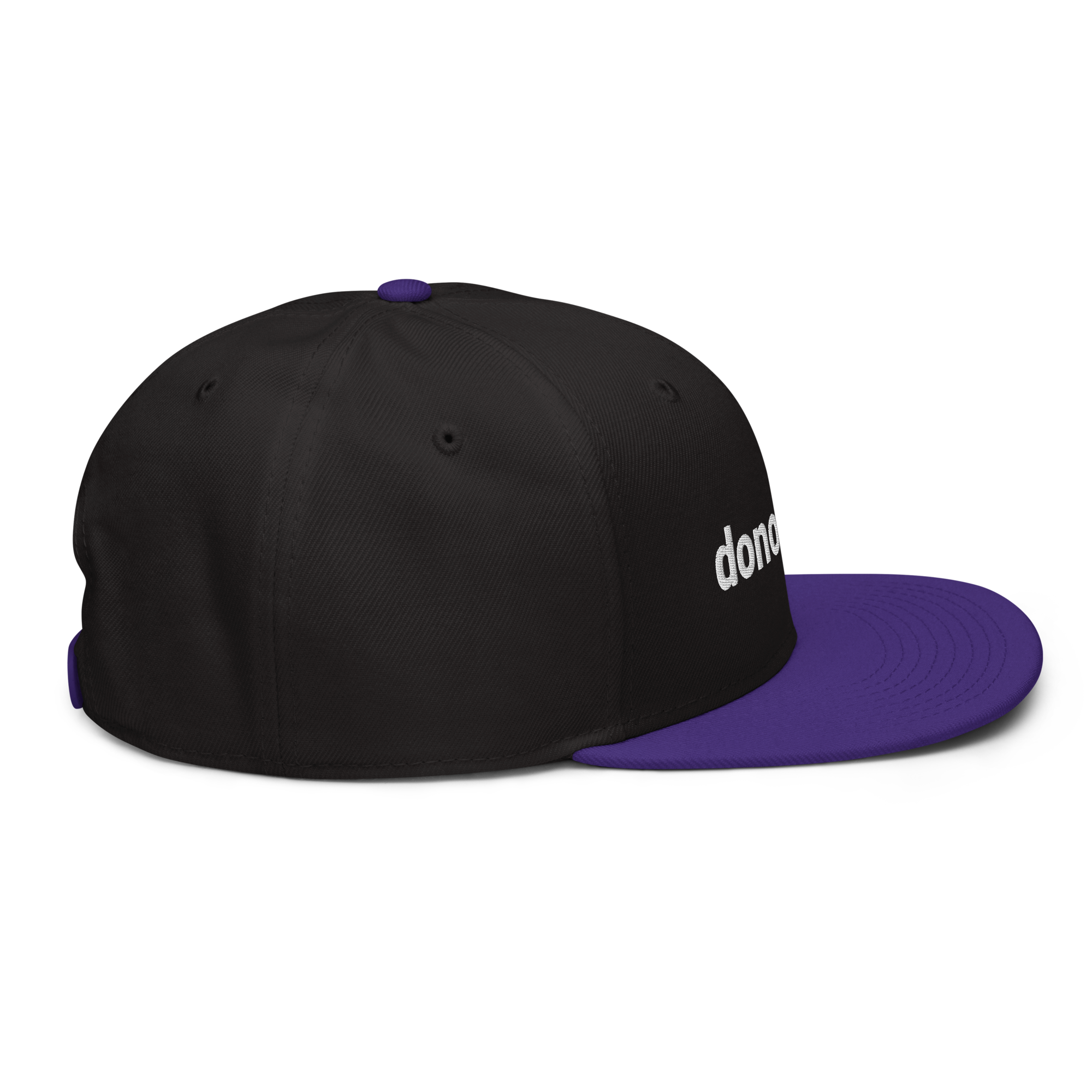 donowall. Snapback-Cap (bestickt)