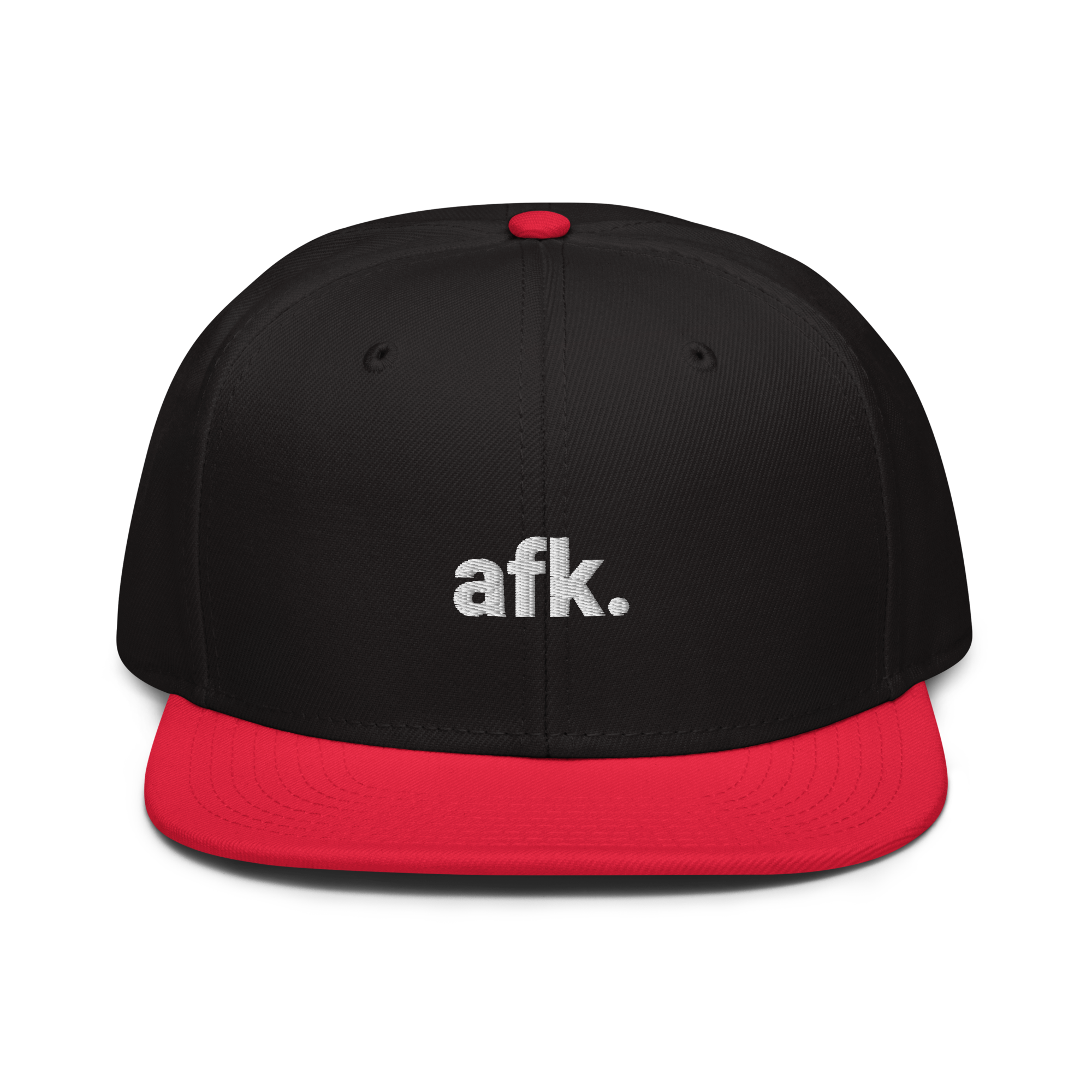 afk. Snapback-Cap (bestickt)