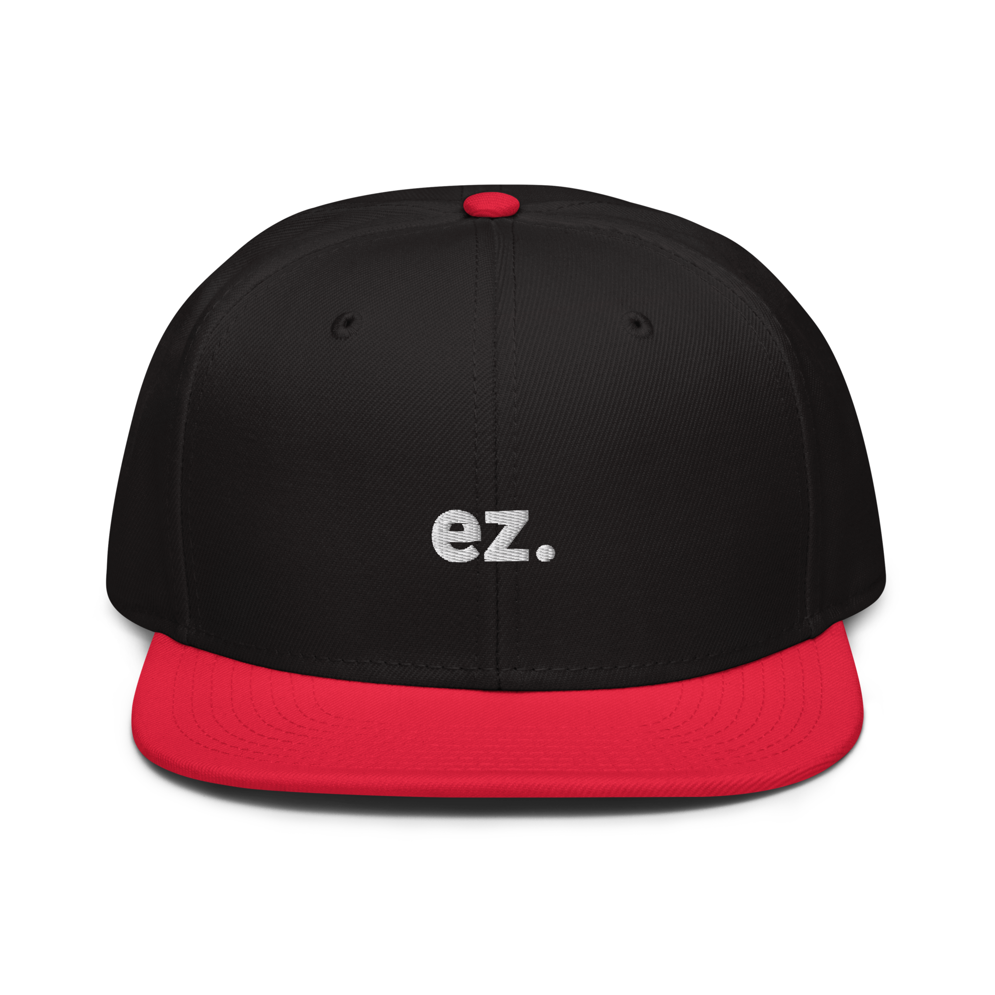 ez. Snapback-Cap (bestickt)