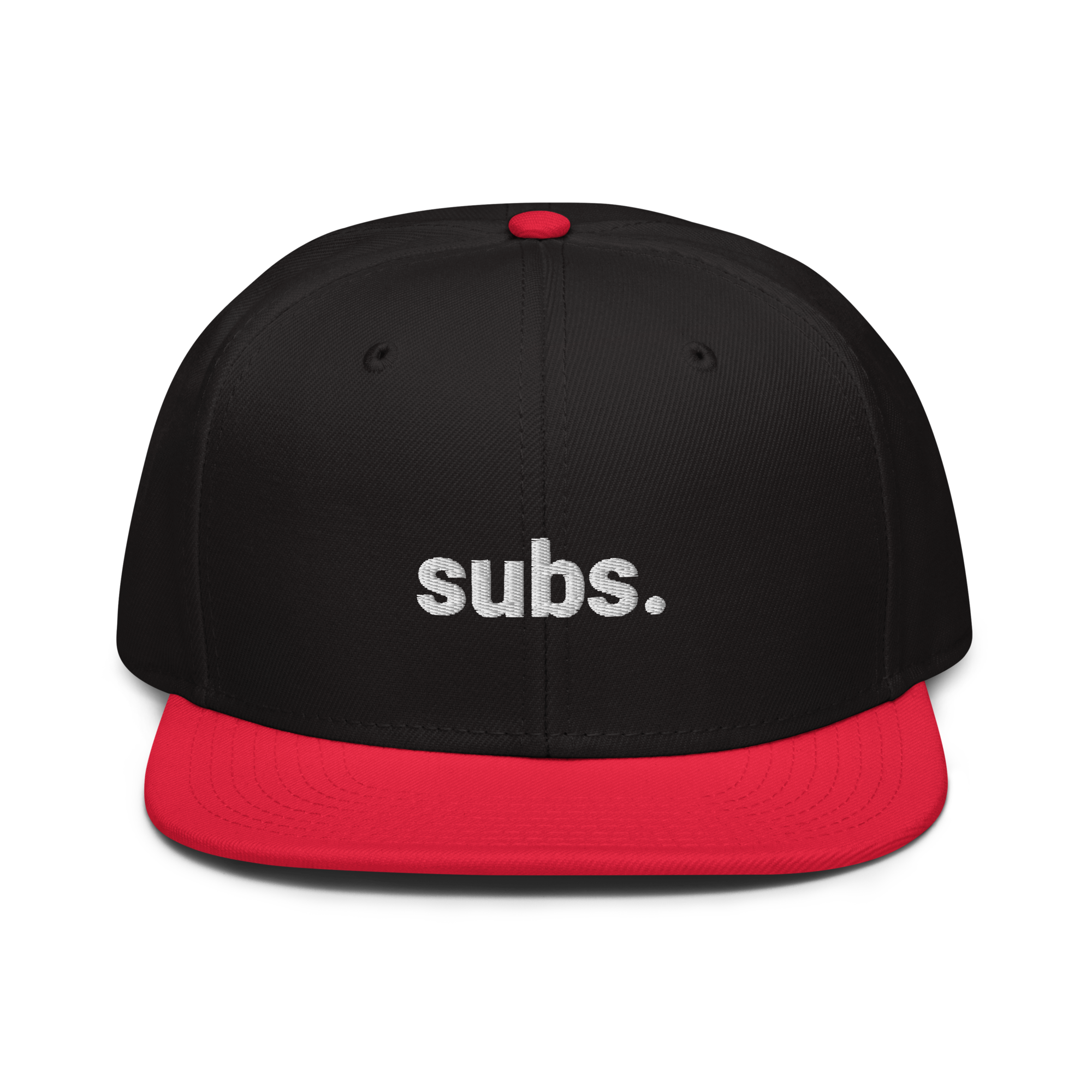 subs. Snapback-Cap (bestickt)